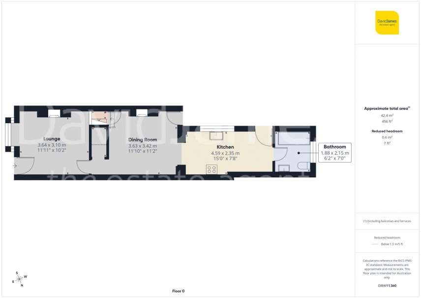Floorplan for Jasmine Road, Basford, Nottingham
