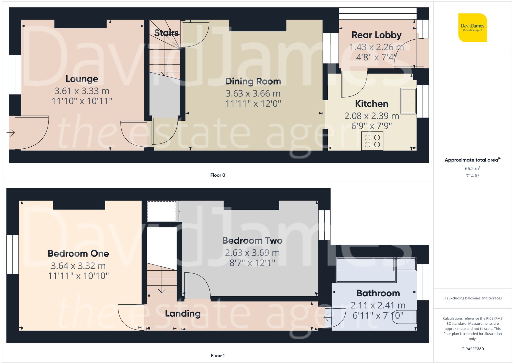 Floorplan for James Street, Arnold, Nottingham