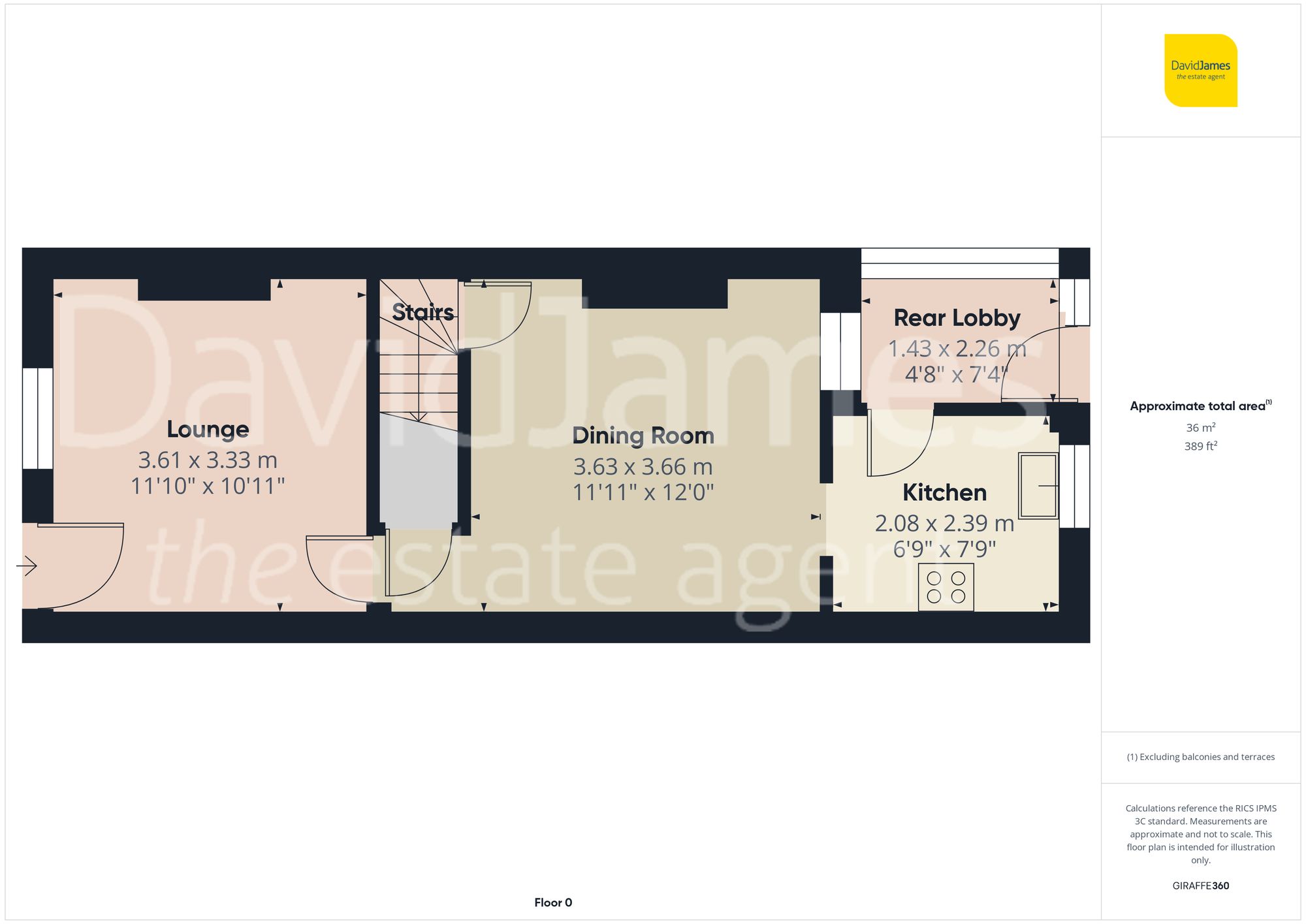 Floorplan for James Street, Arnold, Nottingham