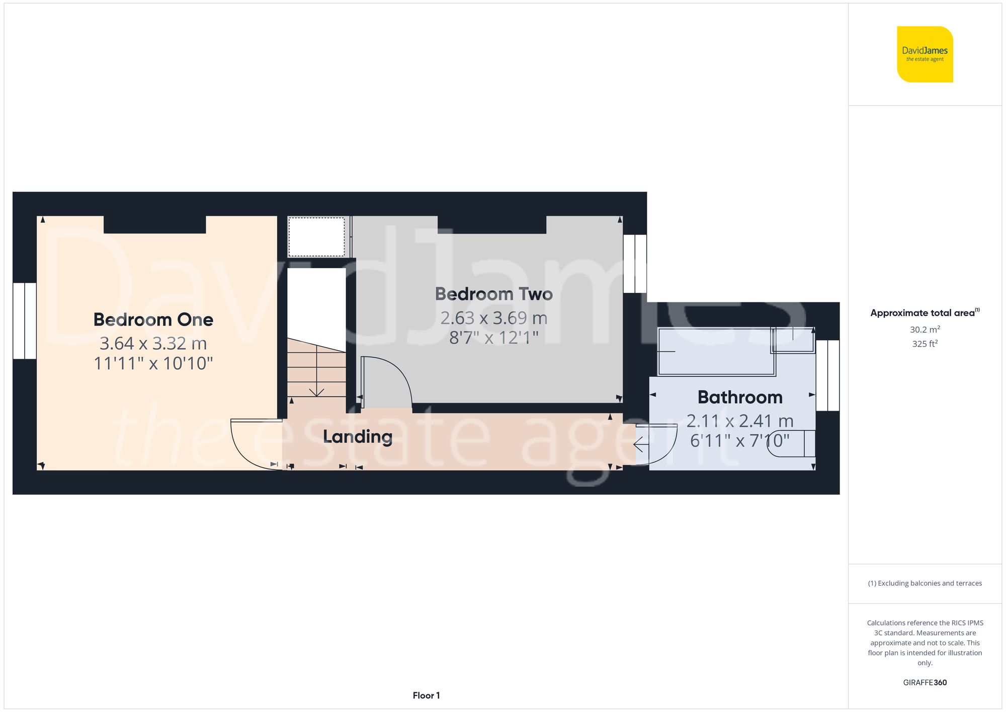 Floorplan for James Street, Arnold, Nottingham