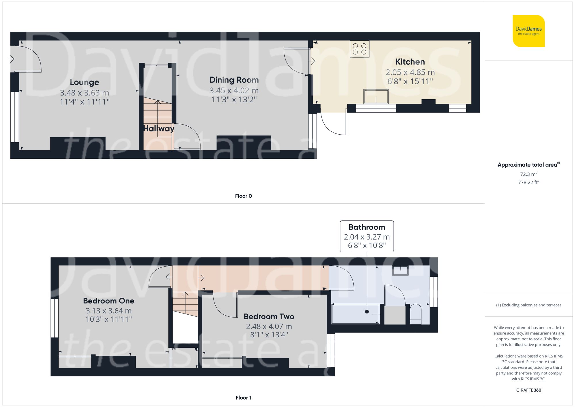 Floorplan for Garden City, Carlton, Nottingham