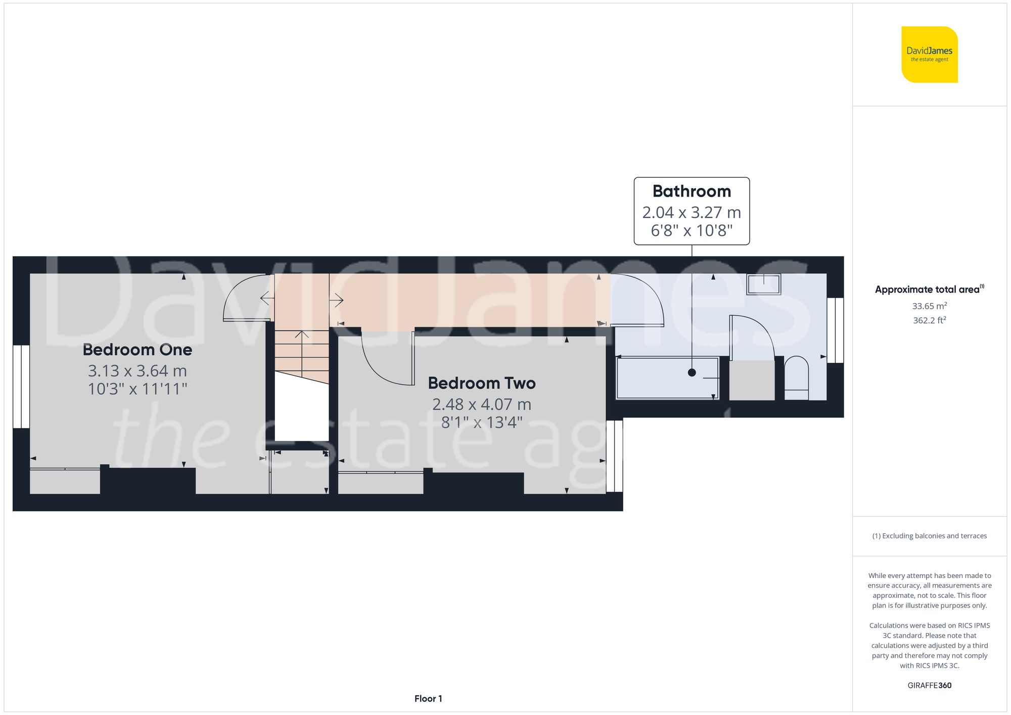 Floorplan for Garden City, Carlton, Nottingham
