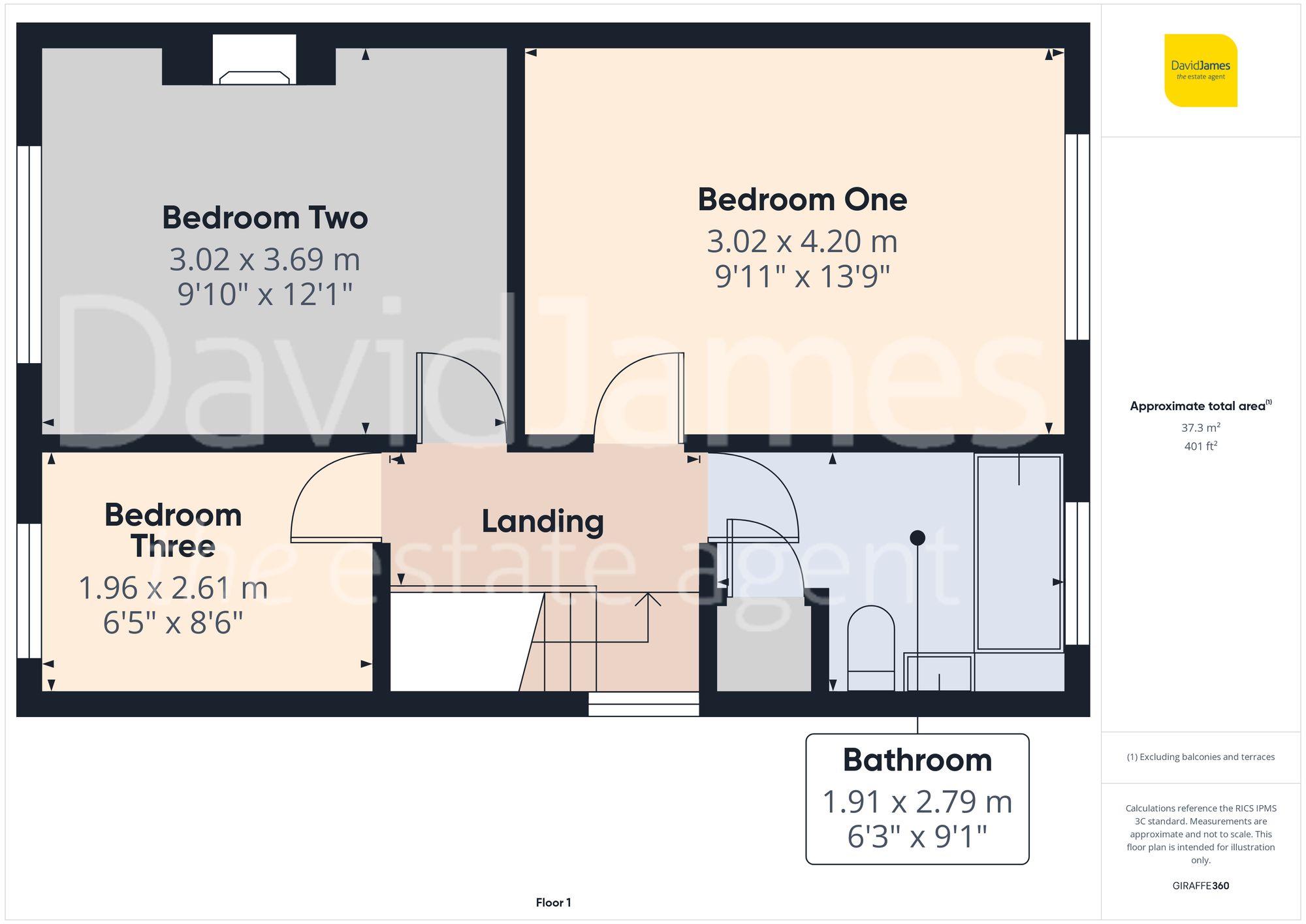 Floorplan for Hilton Road, Mapperley, Nottingham