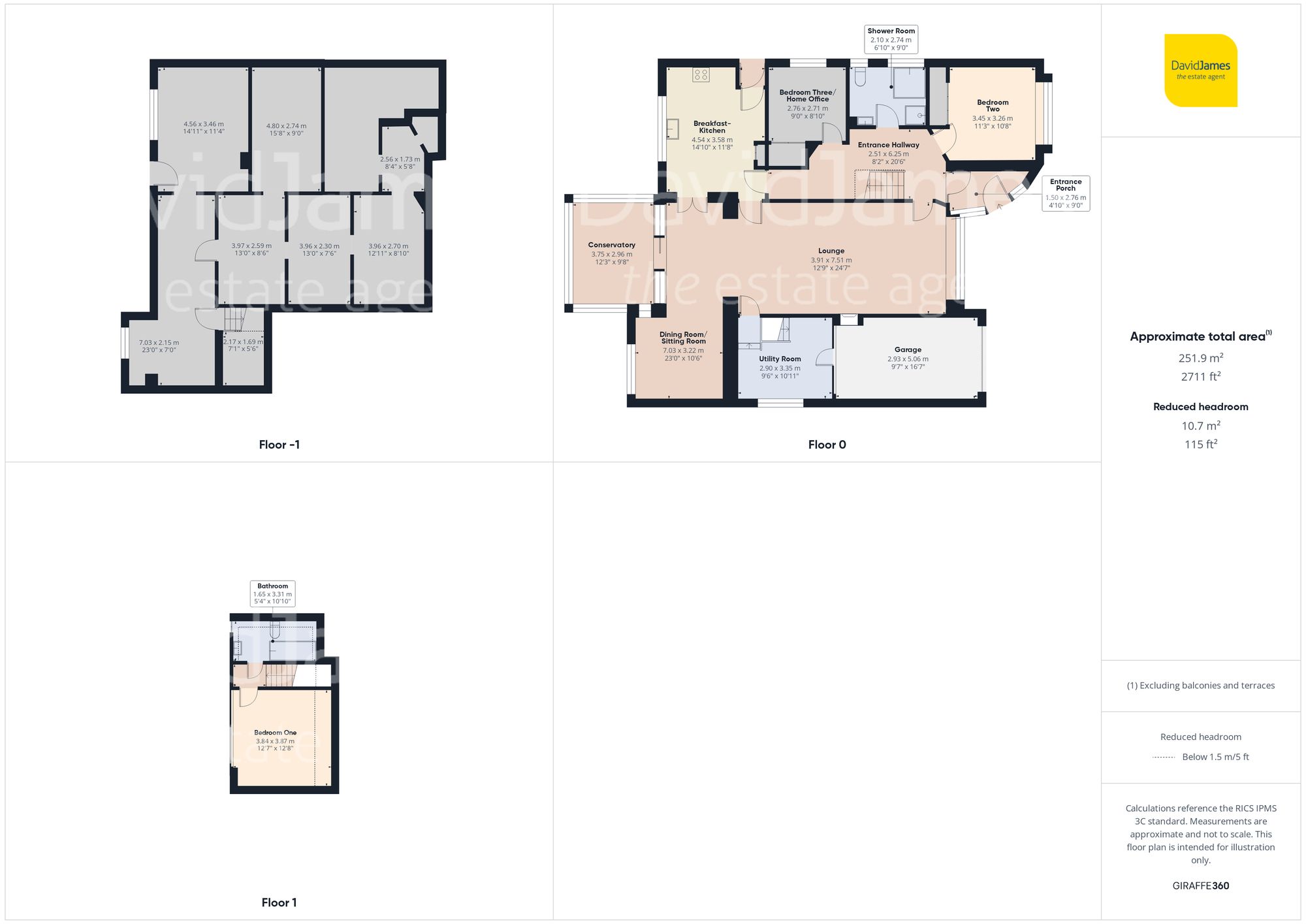 Floorplan for Digby Avenue, Mapperley, Nottingham