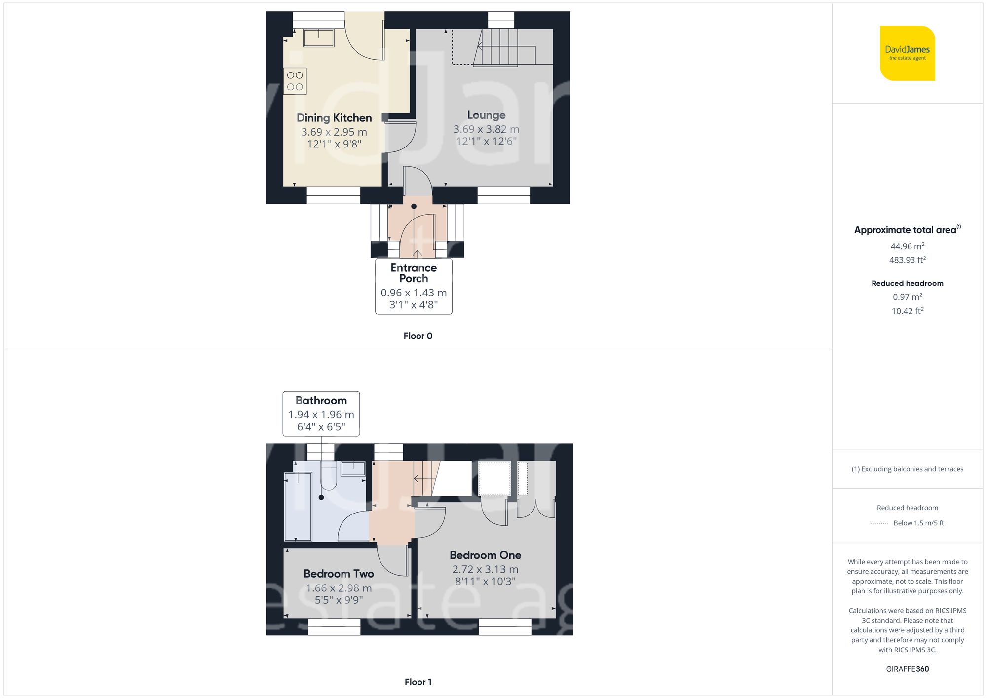 Floorplan for Astley Drive, Mapperley, Nottingham