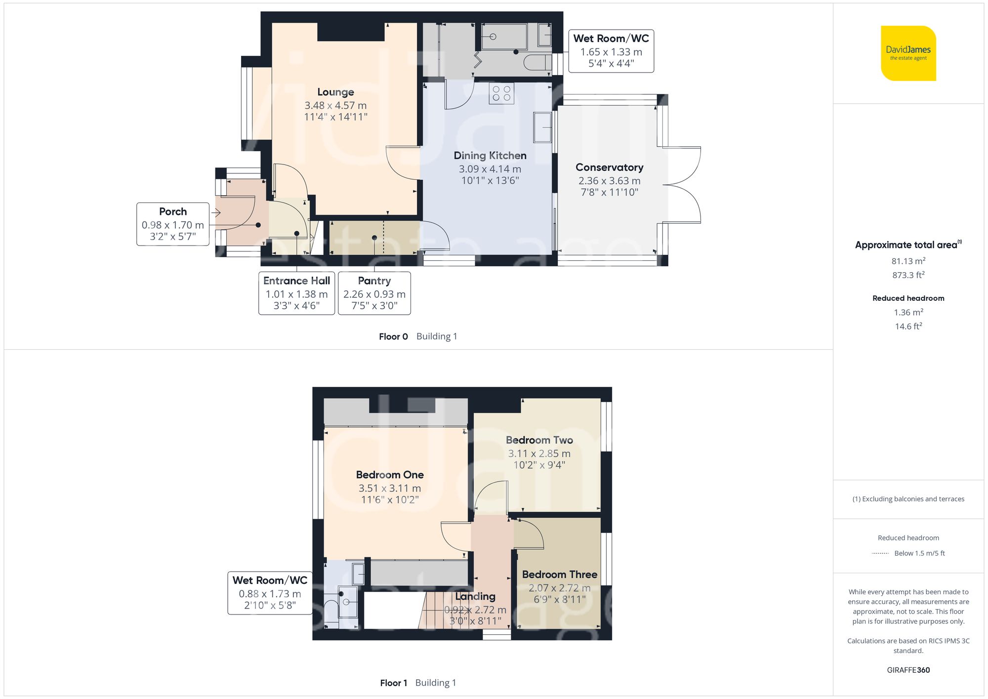 Floorplan for Cornhill Road, Carlton, Nottingham