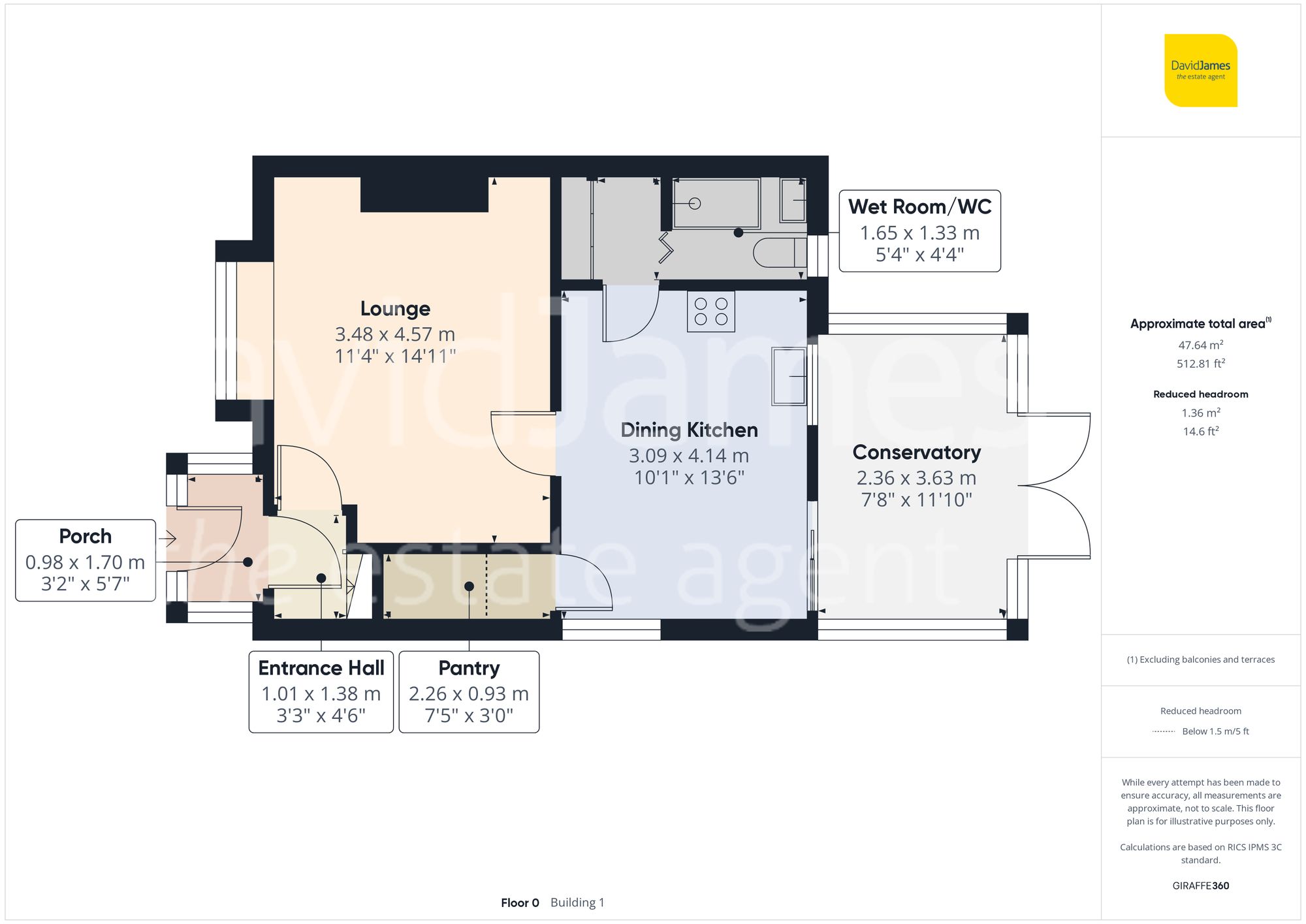 Floorplan for Cornhill Road, Carlton, Nottingham
