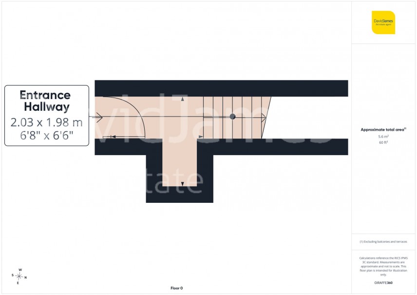 Floorplan for Brookdale Court, Sherwood Dales, Nottingham