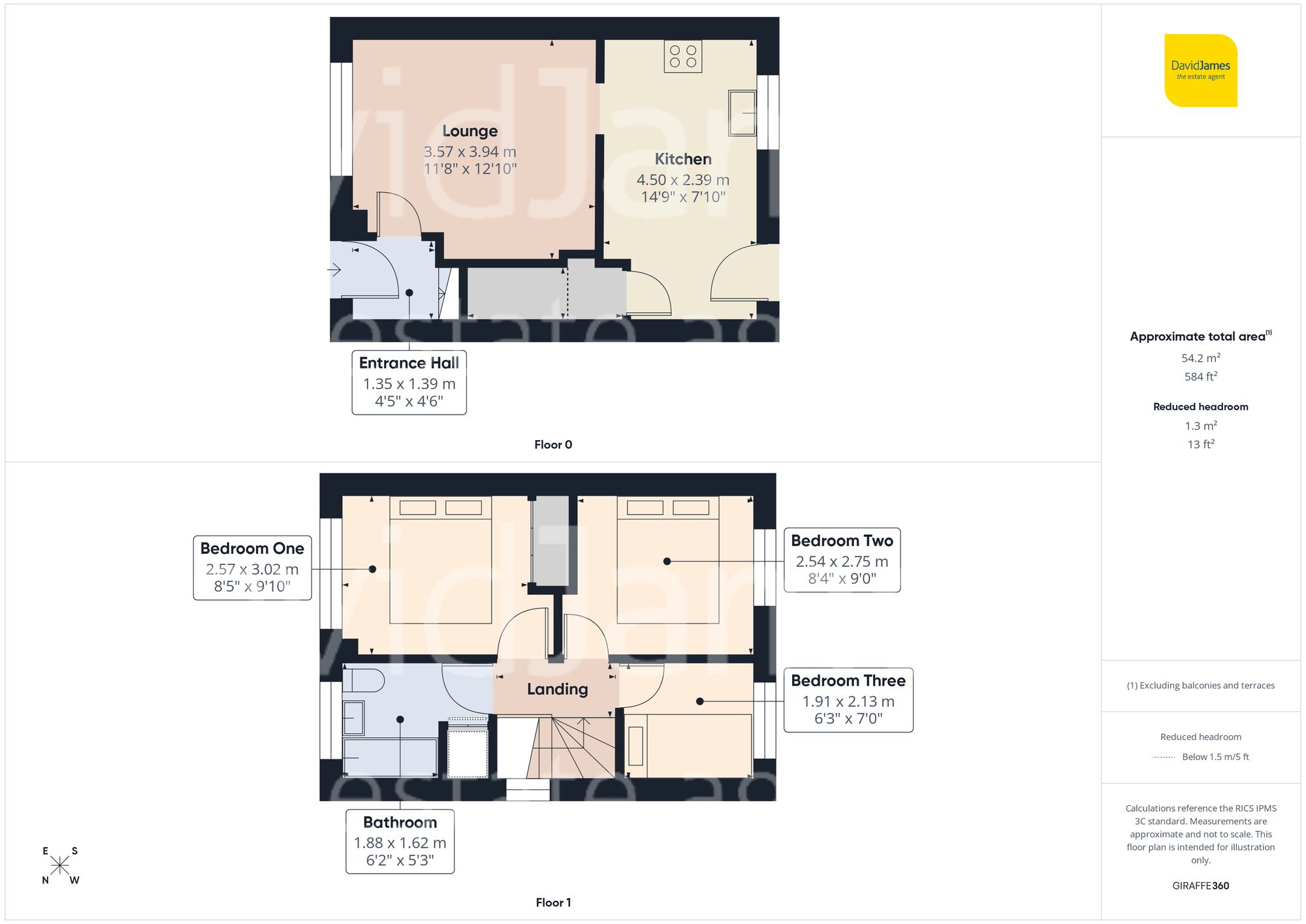 Floorplan for Dylan Thomas Road, Nottingham
