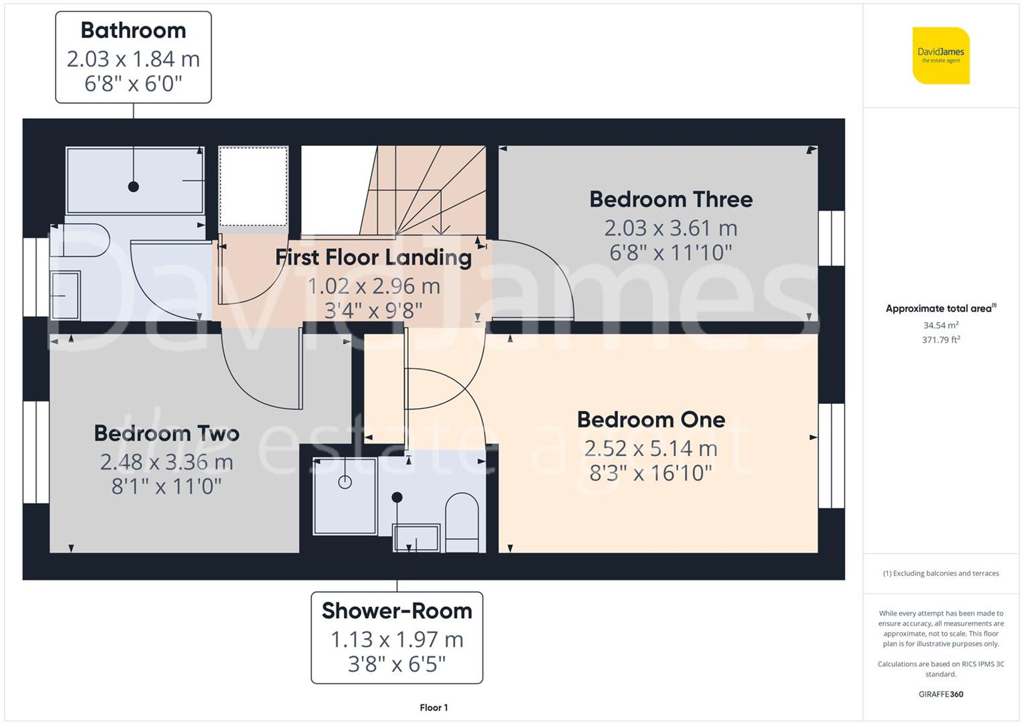 Floorplan for Clementine Drive, Mapperley, Nottingham