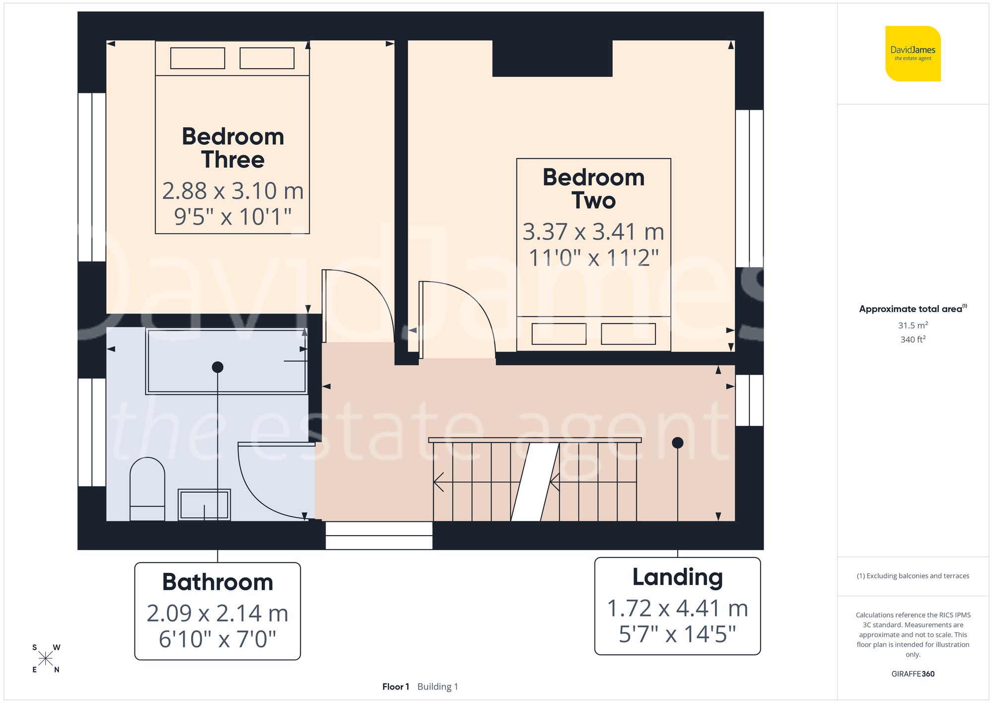 Floorplan for Jessops Lane, Gedling, Nottingham