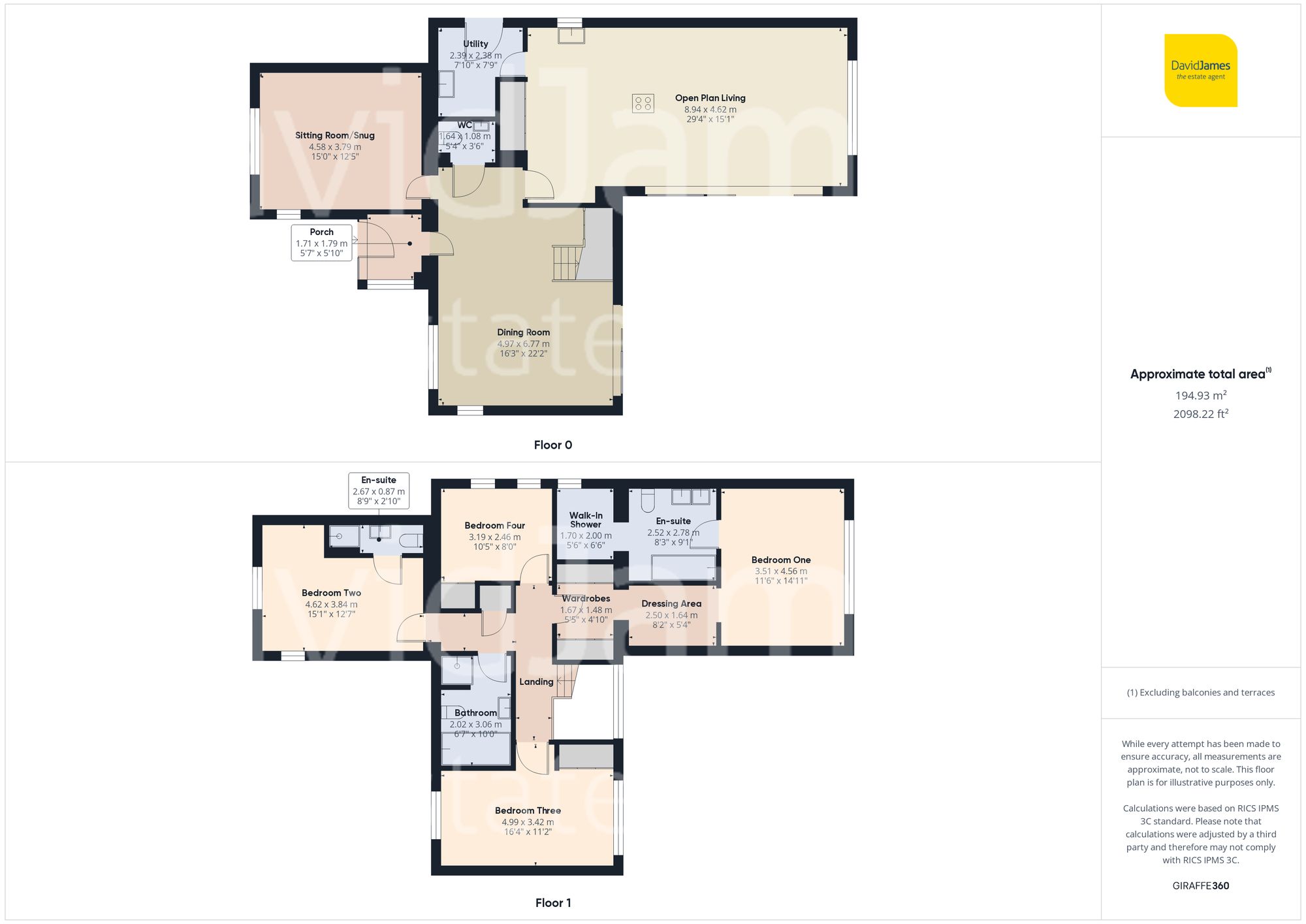 Floorplan for Spring Lane, Lambley, Nottingham