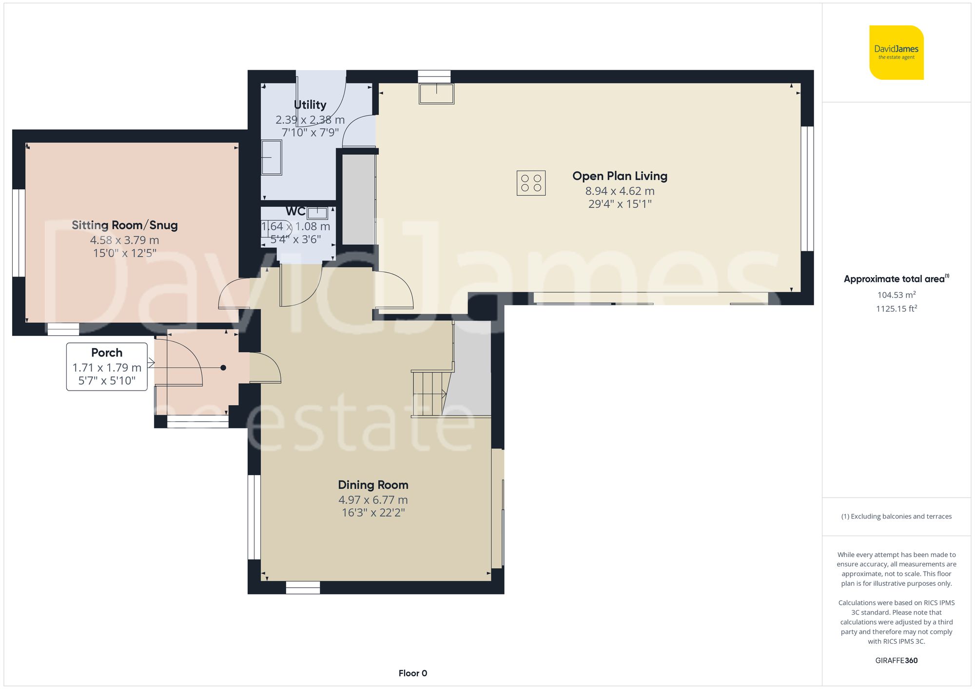 Floorplan for Spring Lane, Lambley, Nottingham