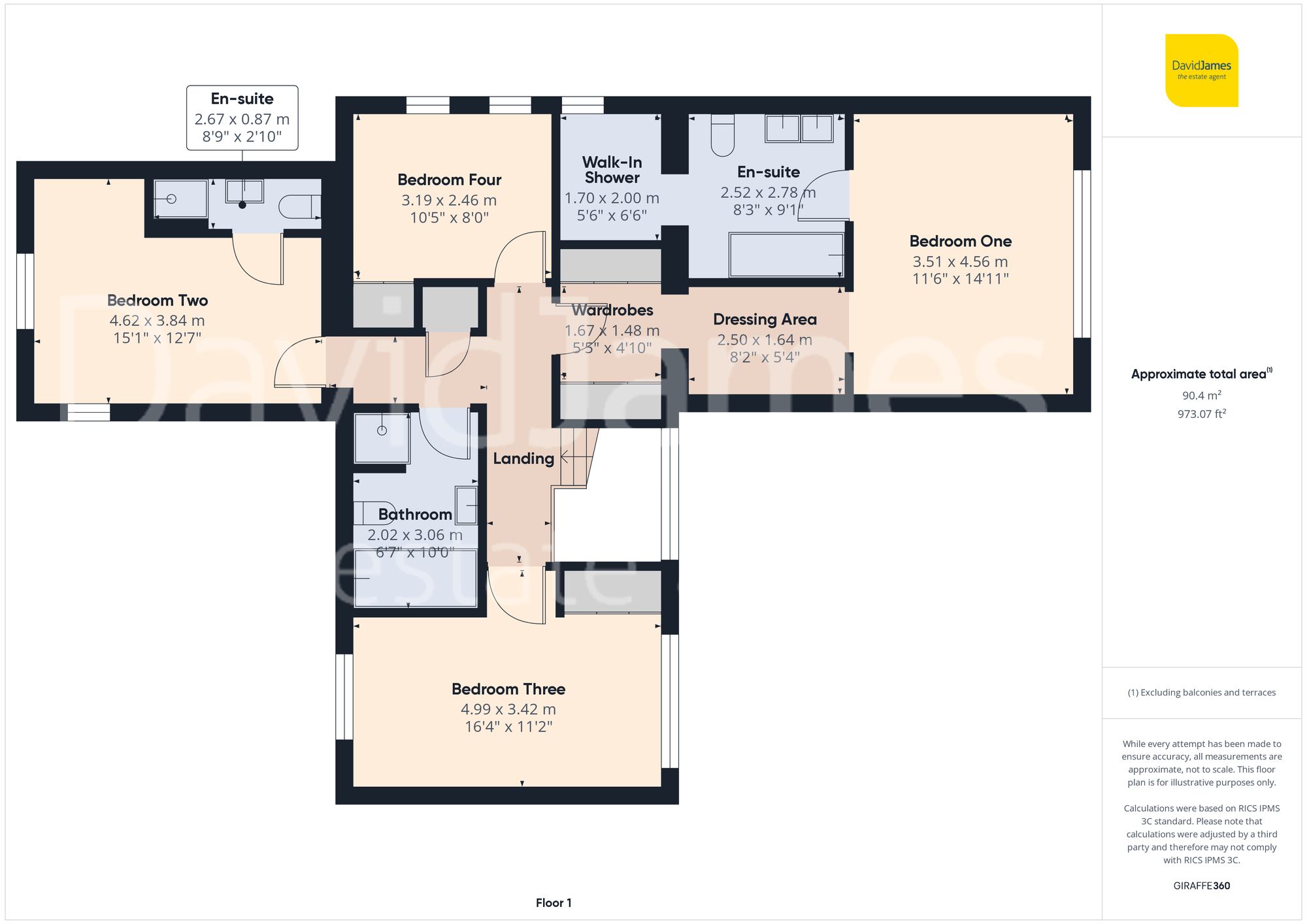 Floorplan for Spring Lane, Lambley, Nottingham