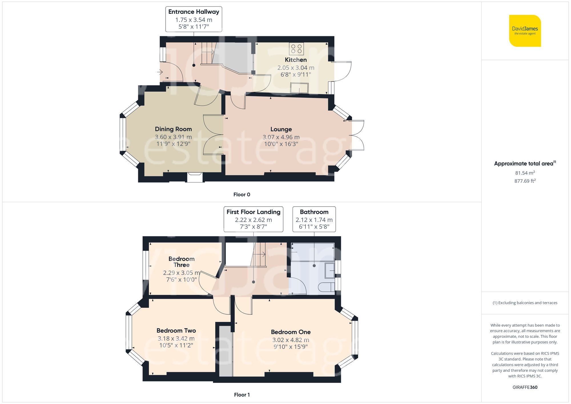 Floorplan for Brooklands Road, Bakersfield, Nottingham