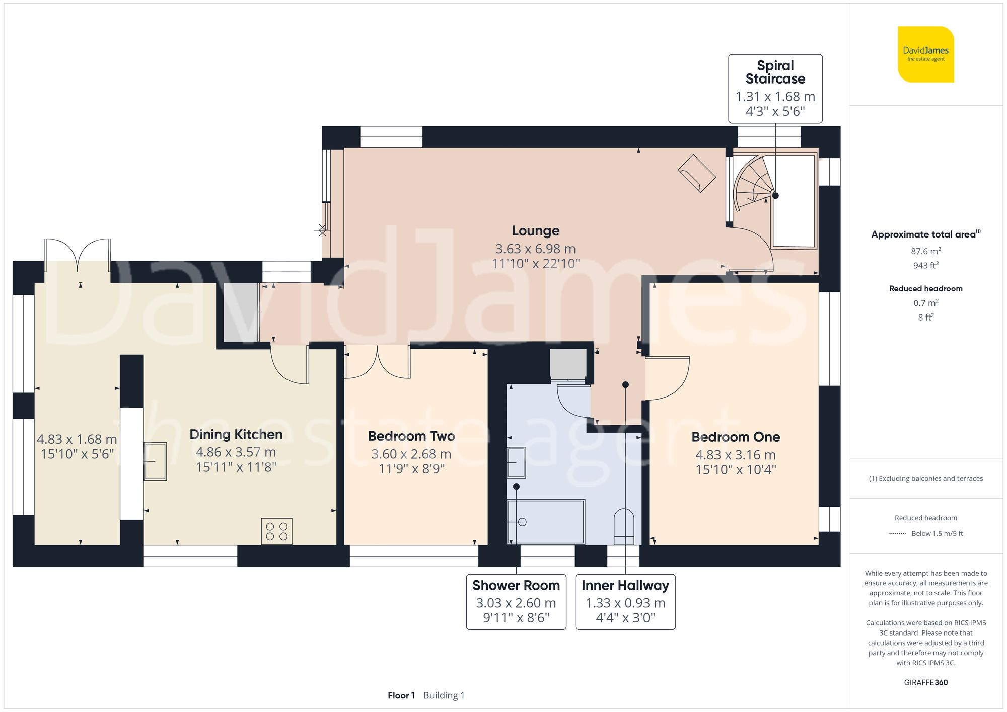 Floorplan for Wensley Road, Woodthorpe, Nottingham