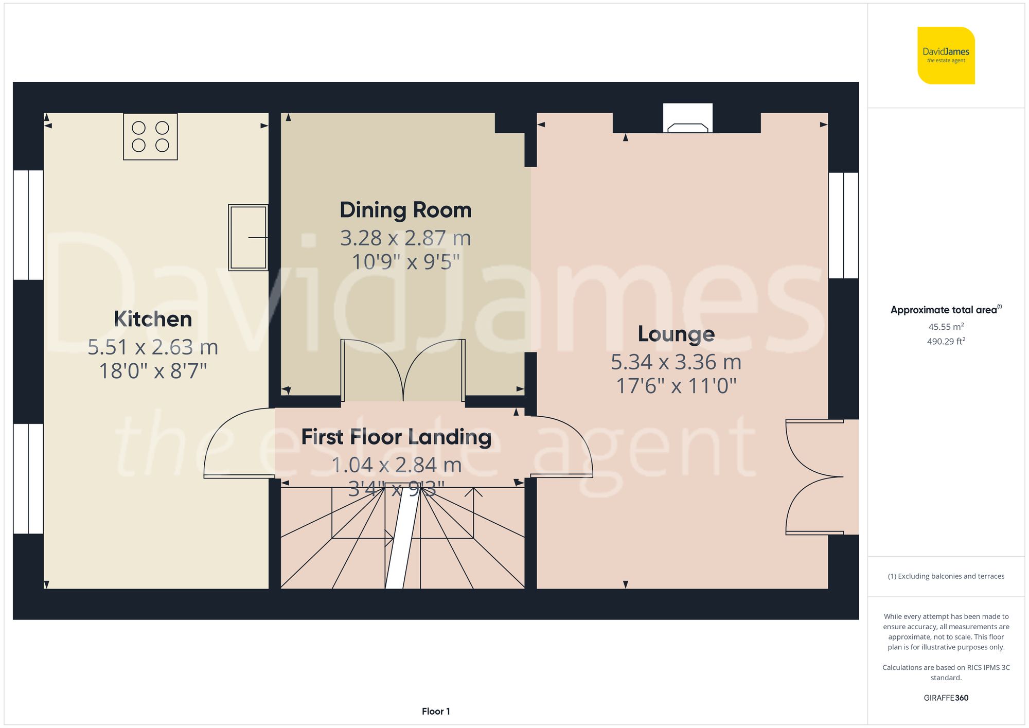 Floorplan for Chelwood Drive, Mapperley, Nottingham