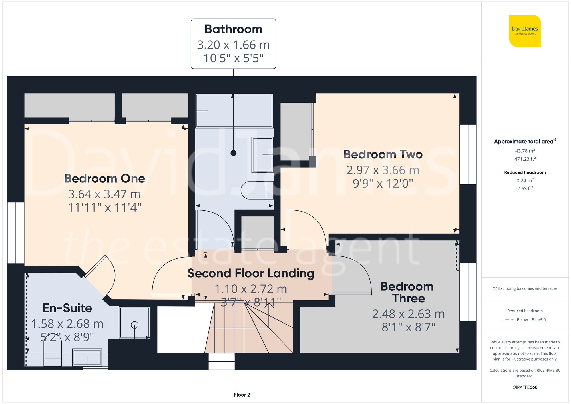 Floorplan for Chelwood Drive, Mapperley, Nottingham