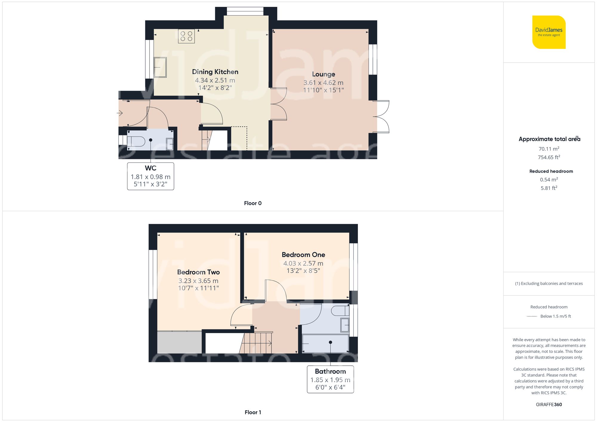Floorplan for Gleneagles Drive, Arnold, NG5