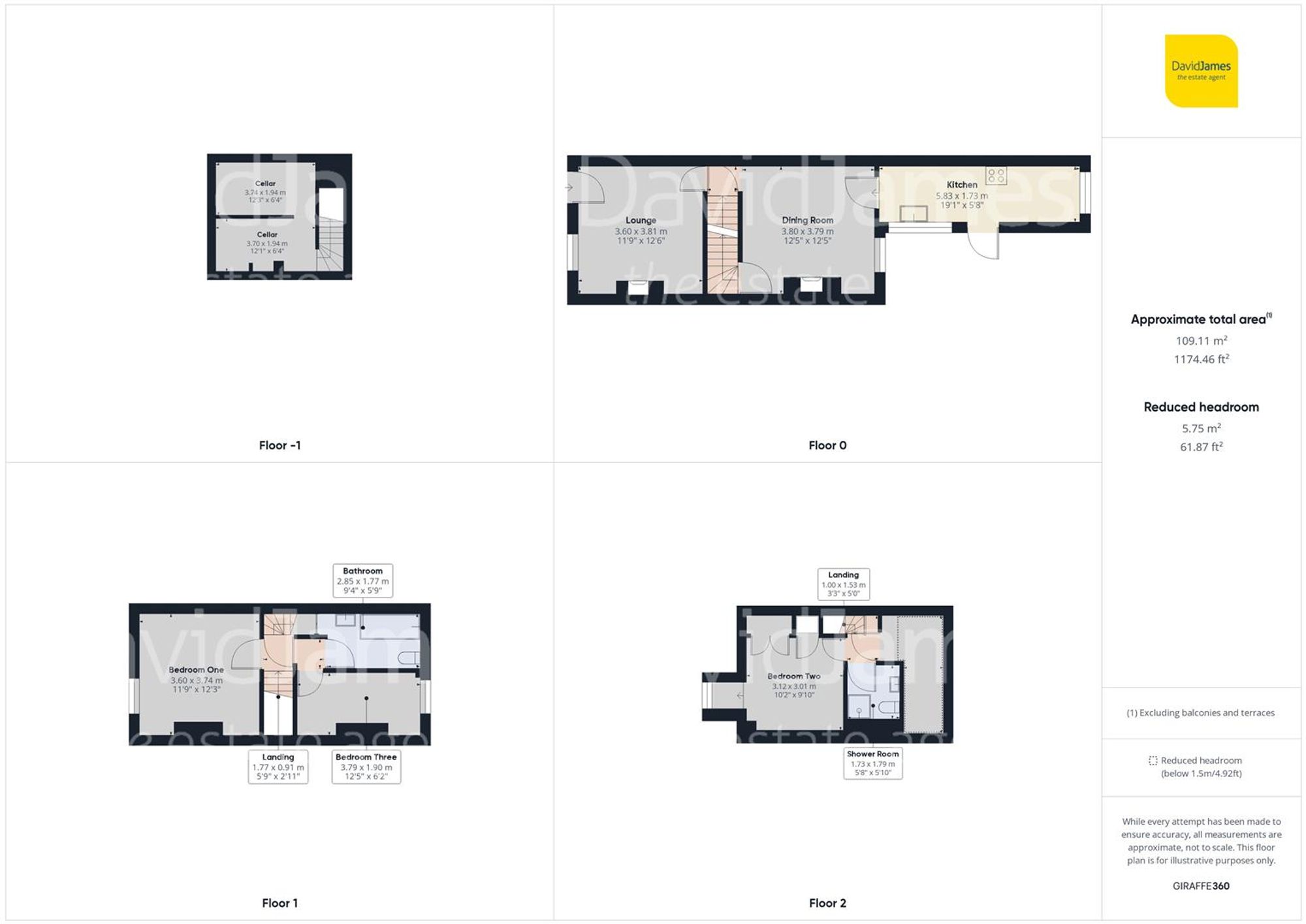 Floorplan for Querneby Road, Mapperley, Nottingham