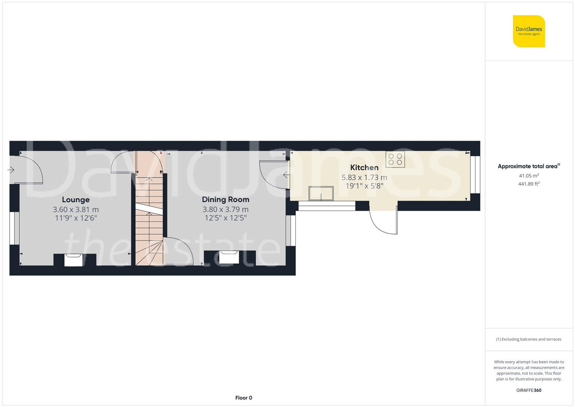 Floorplan for Querneby Road, Mapperley, Nottingham