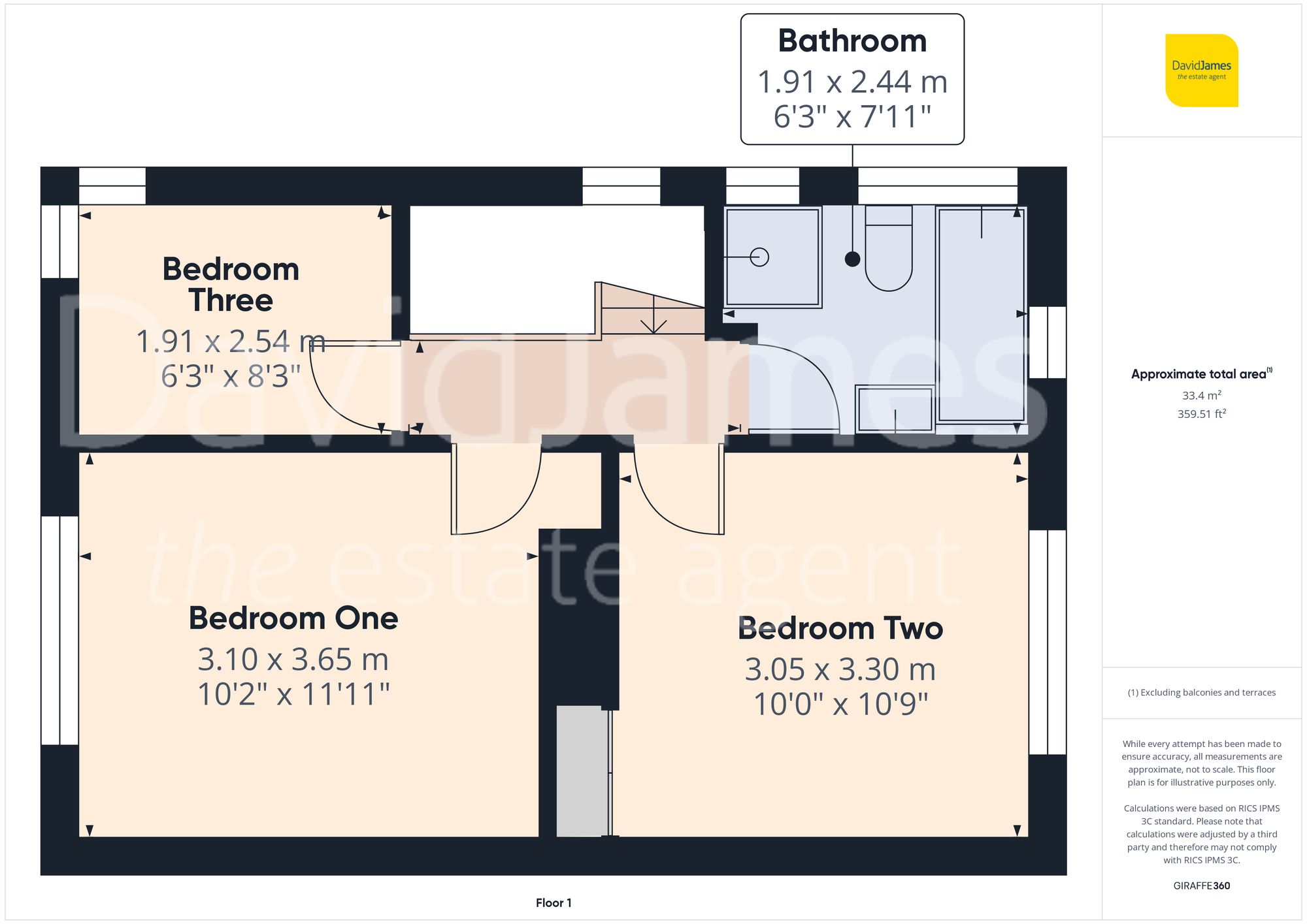 Floorplan for Sandford Road, Mapperley, Nottingham