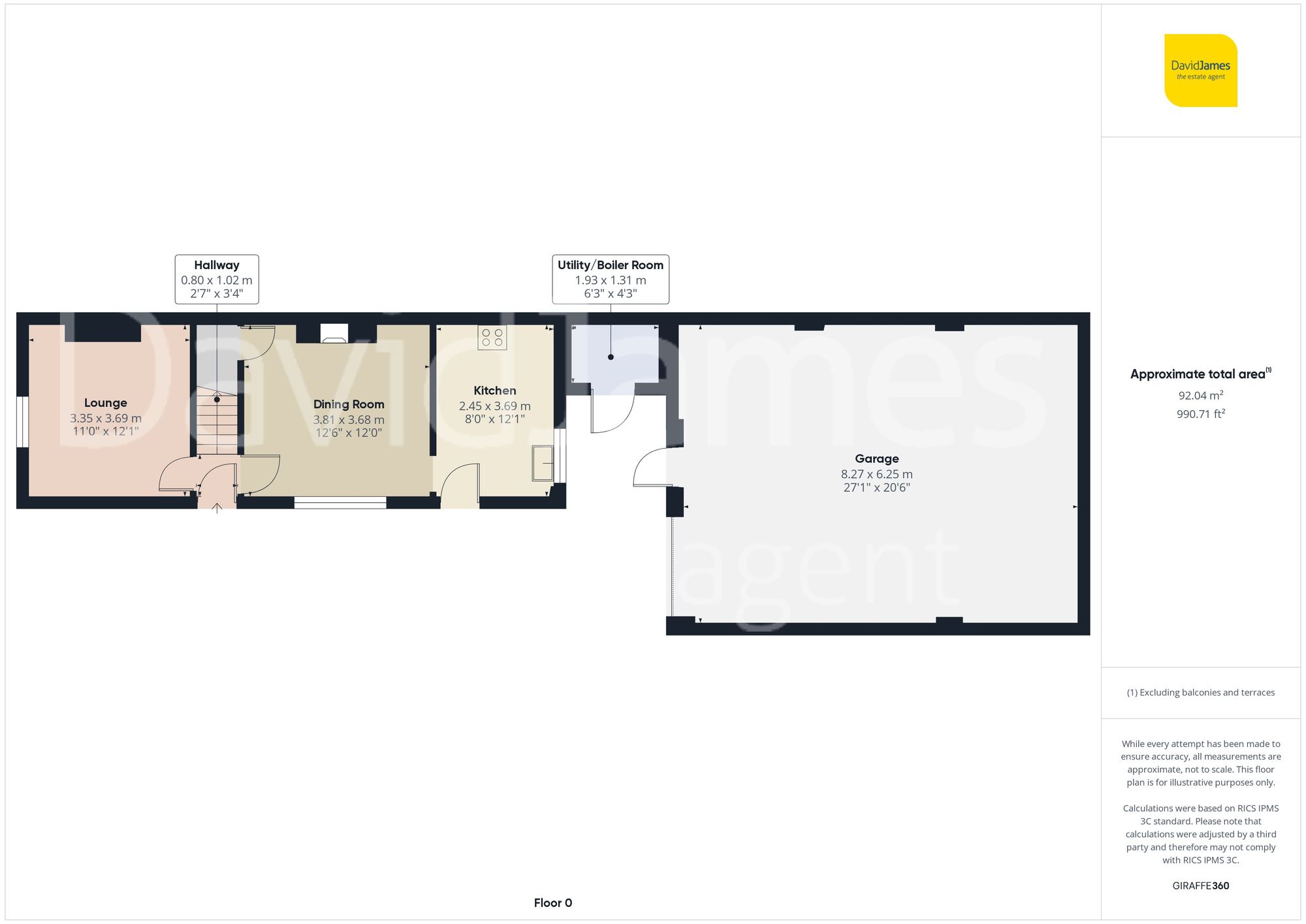 Floorplan for Godfrey Street, Netherfield, Nottingham