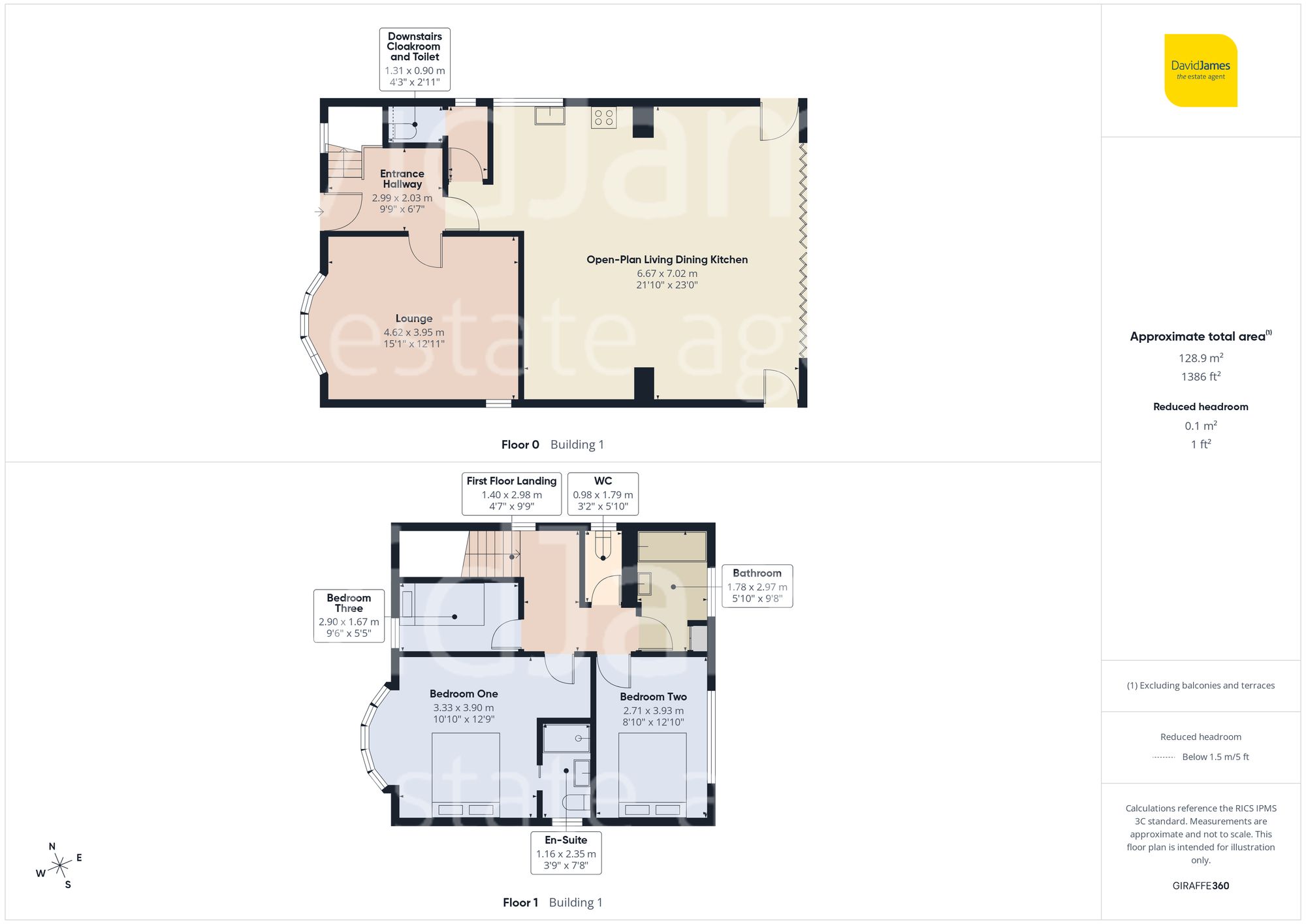 Floorplan for Ernest Road, Carlton, Nottingham