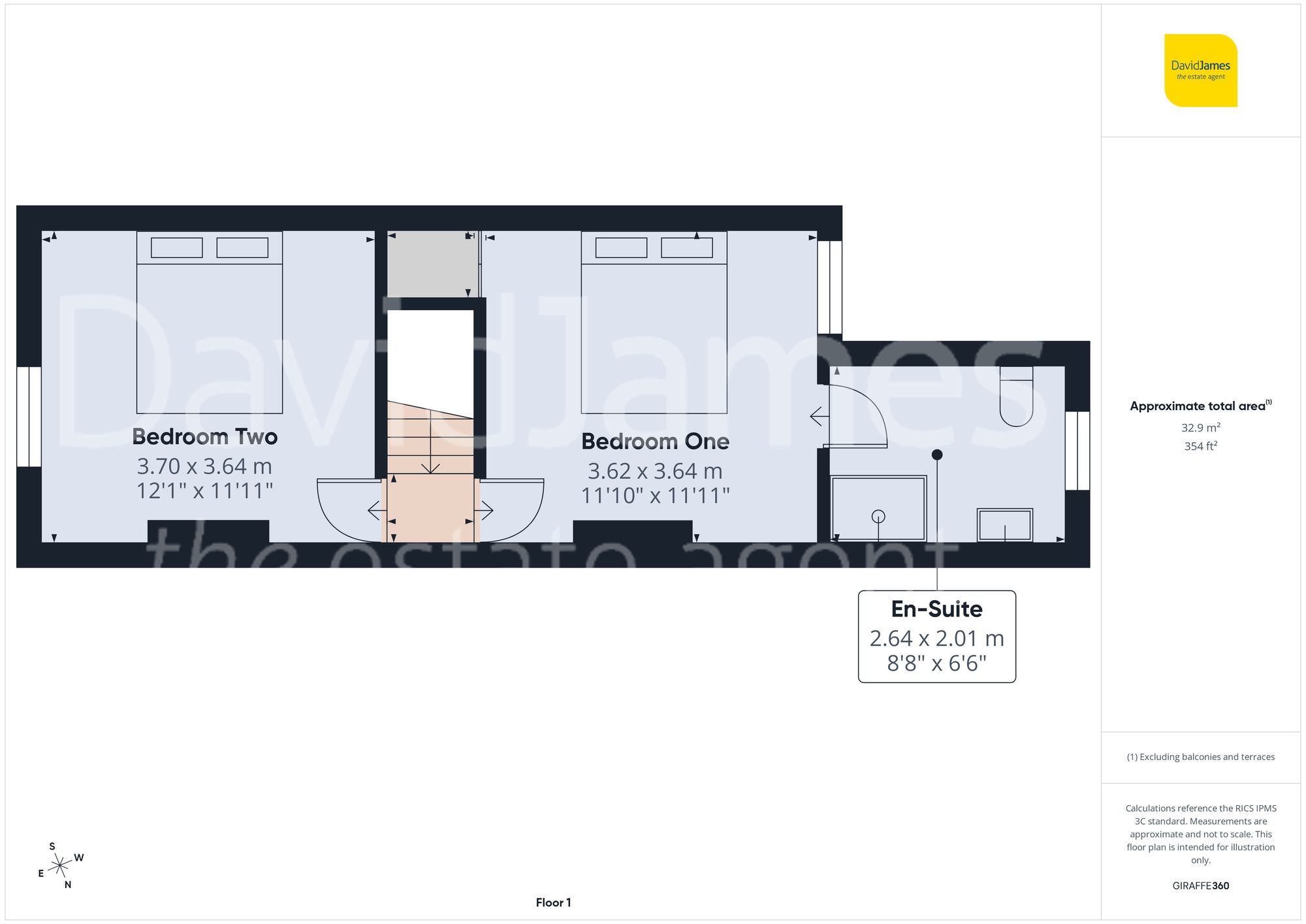 Floorplan for Marhill Road, Carlton, Nottingham