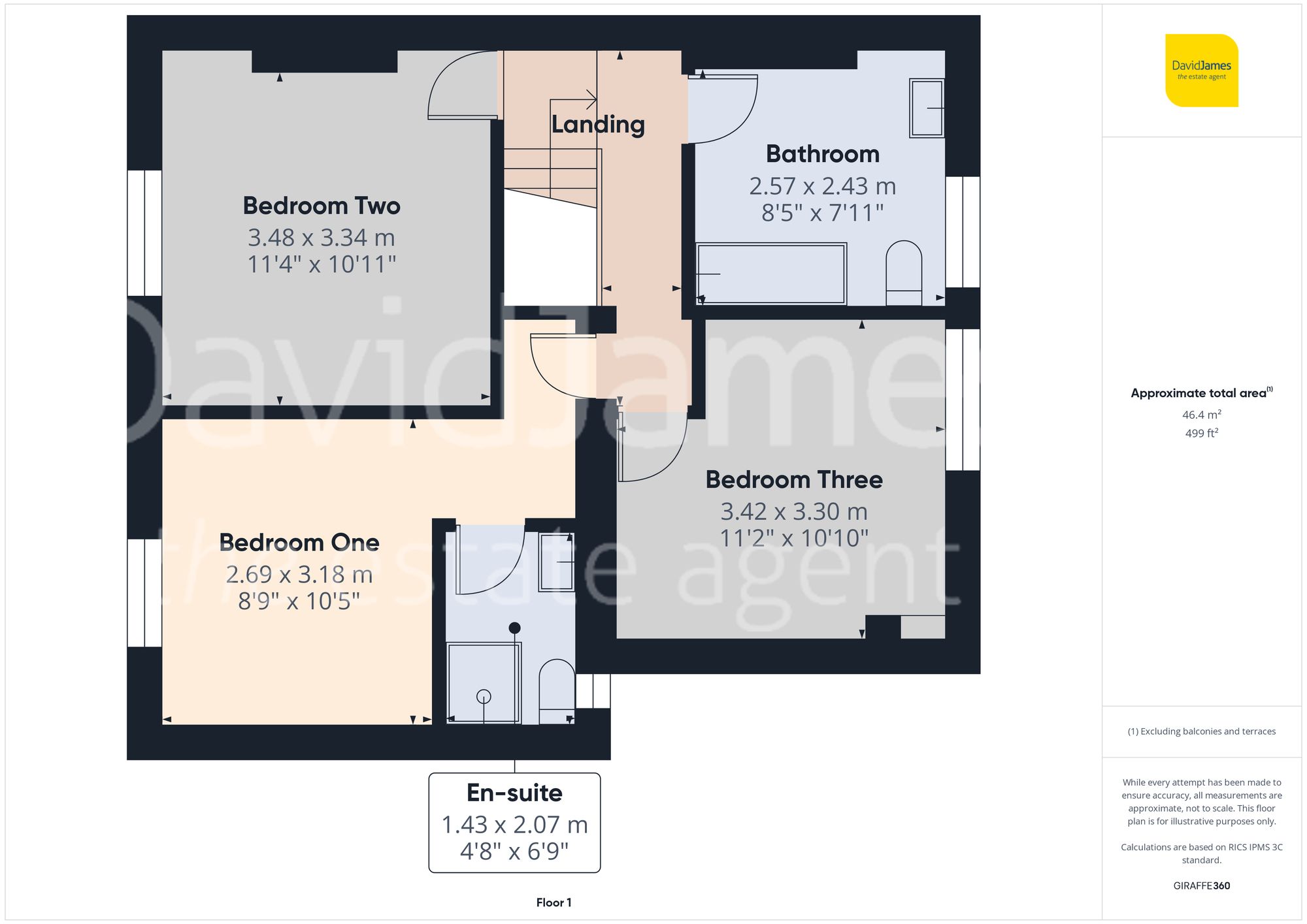 Floorplan for Forester Grove, Carlton, Nottingham
