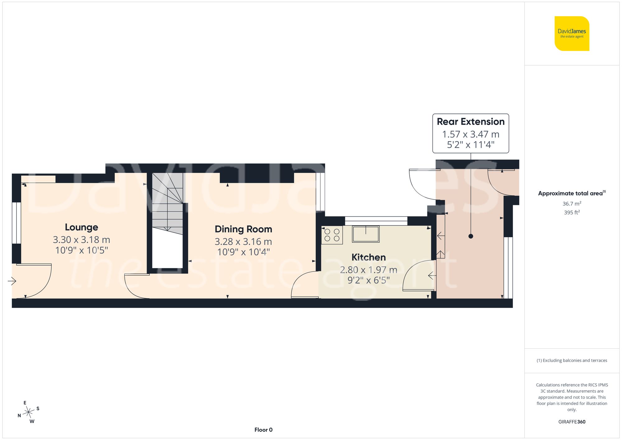 Floorplan for Staples Street, Mapperley, Nottingham