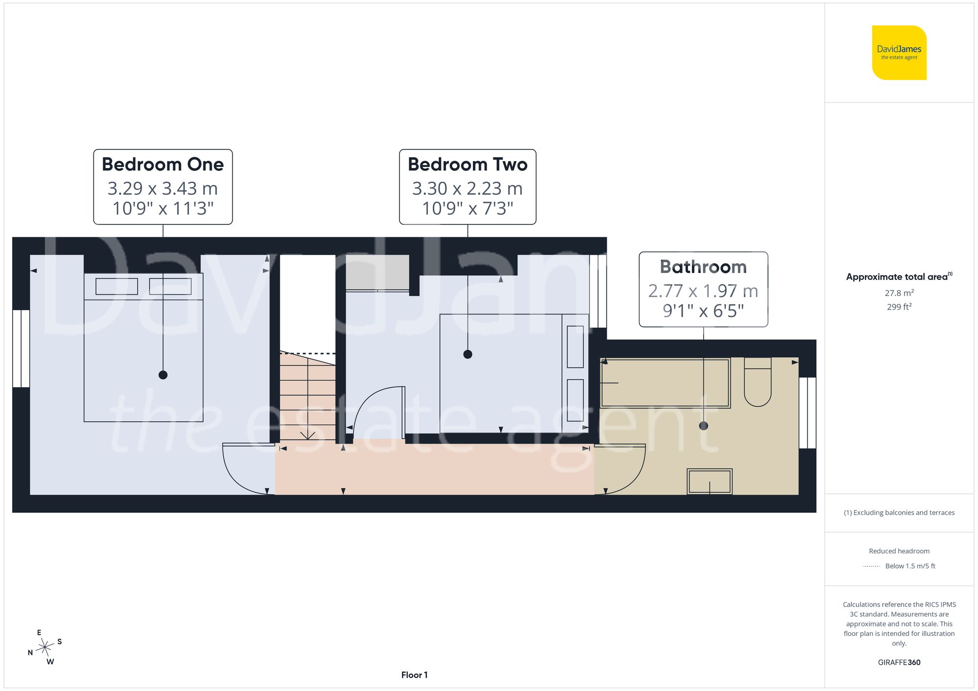 Floorplan for Staples Street, Mapperley, Nottingham