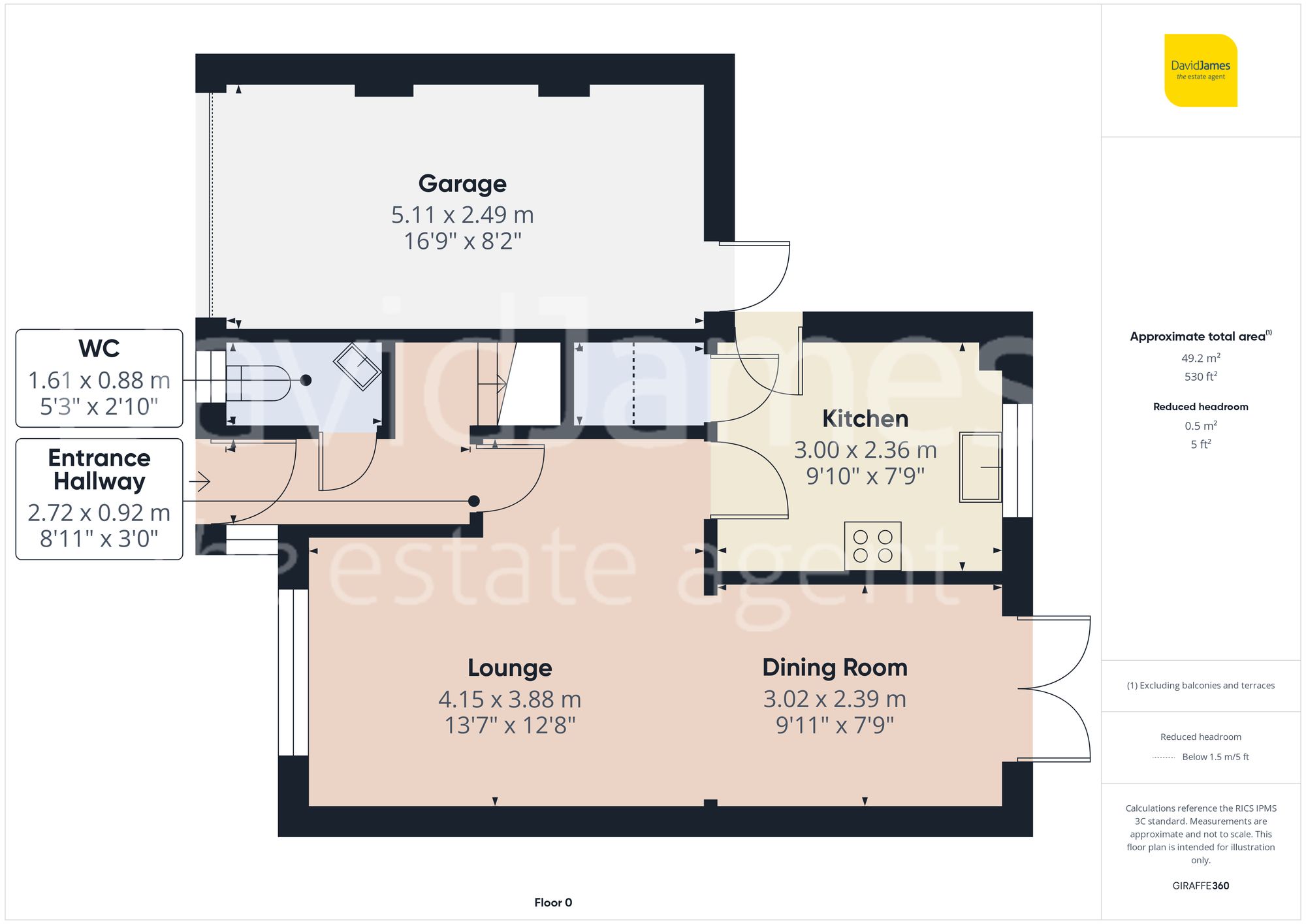 Floorplan for Folkton Gardens, Mapperley, Nottingham