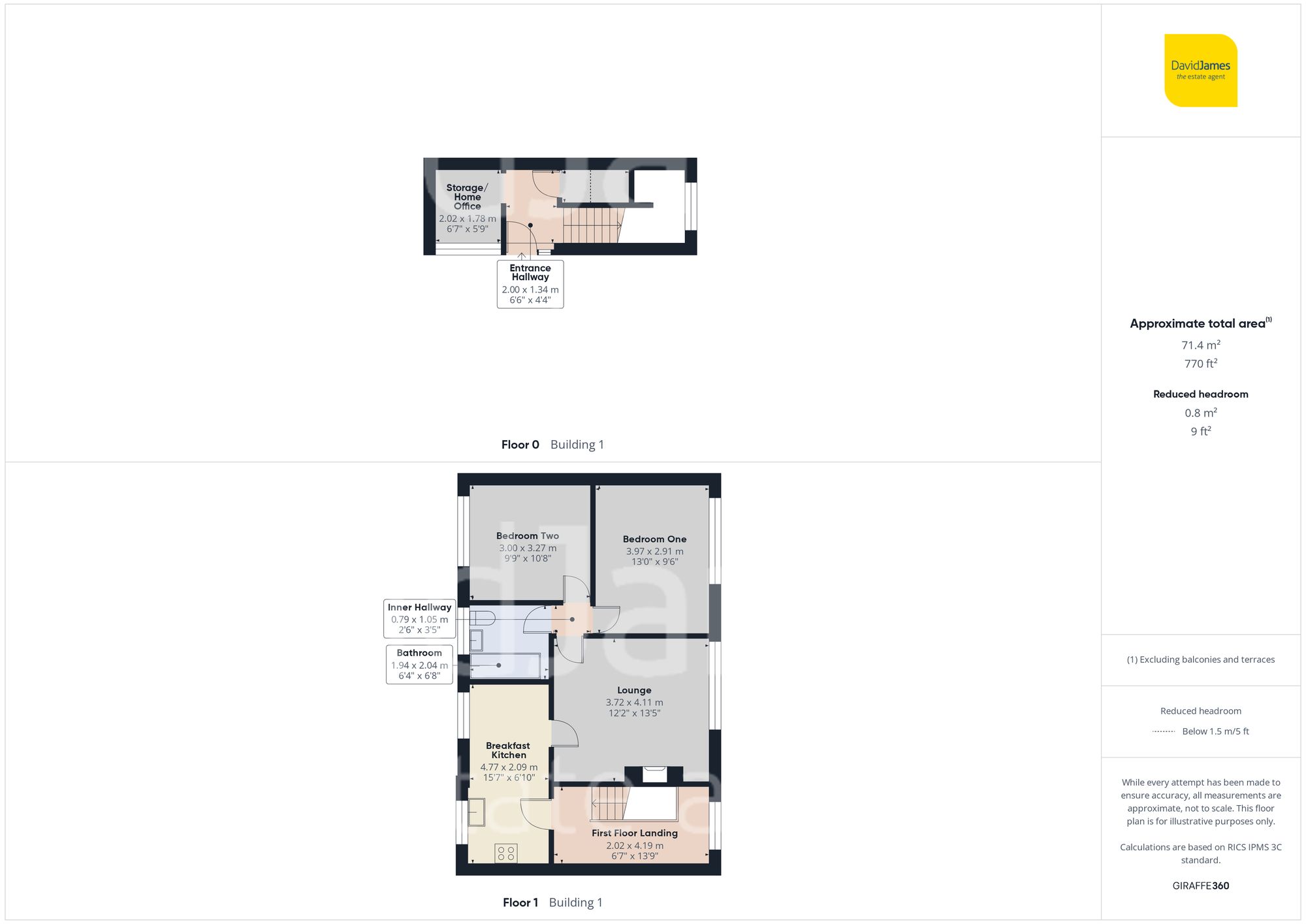 Floorplan for Westdale Court, Carlton, Nottingham
