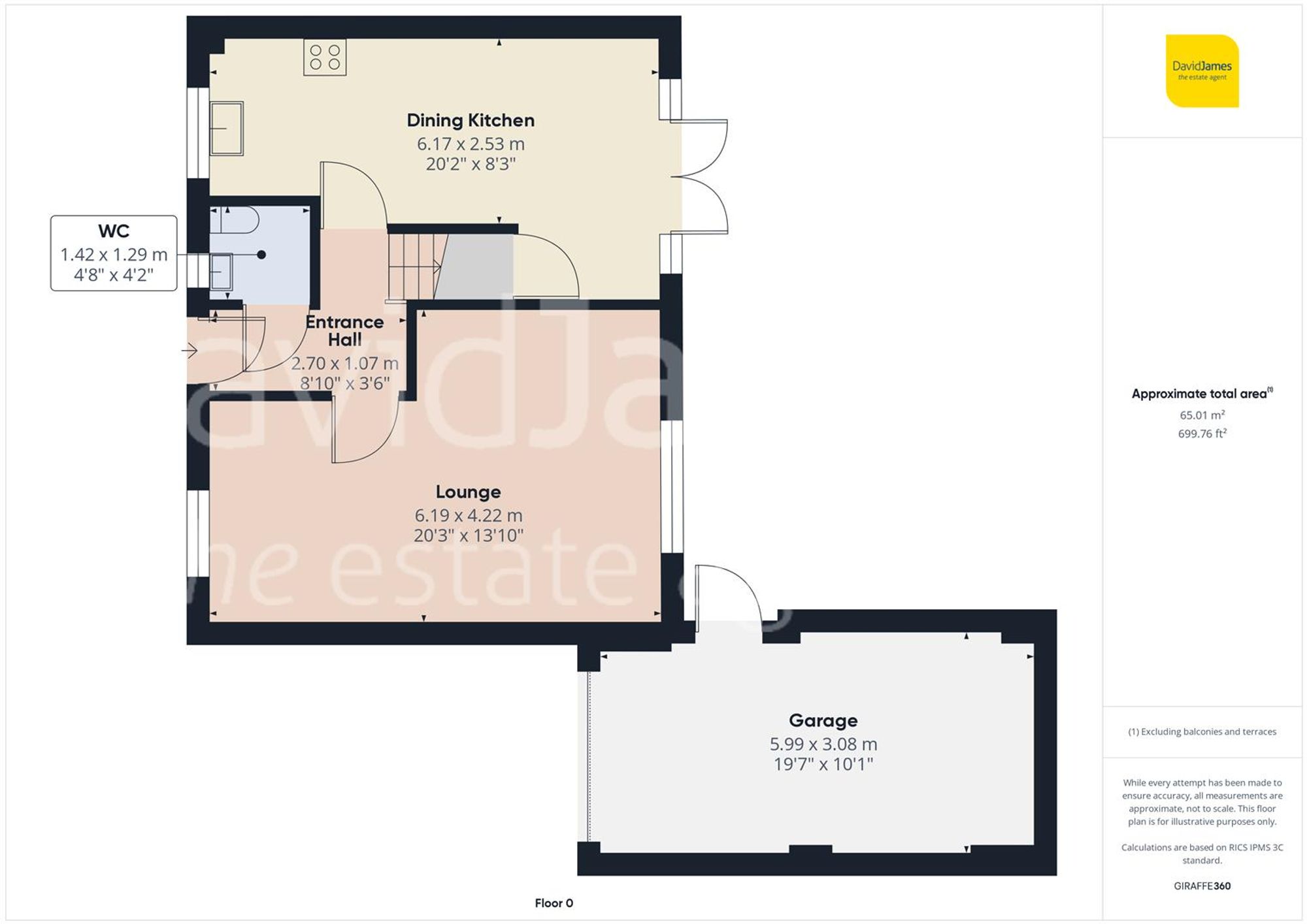Floorplan for Clementine Drive, Mapperley, Nottingham