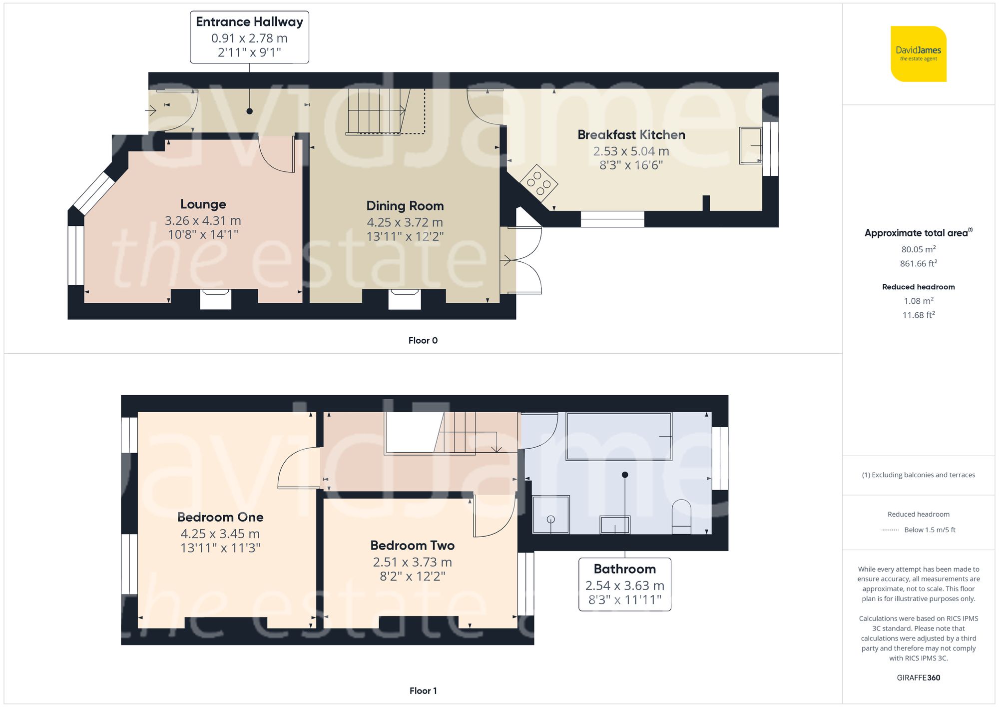 Floorplan for Priory Road, Gedling, Nottingham