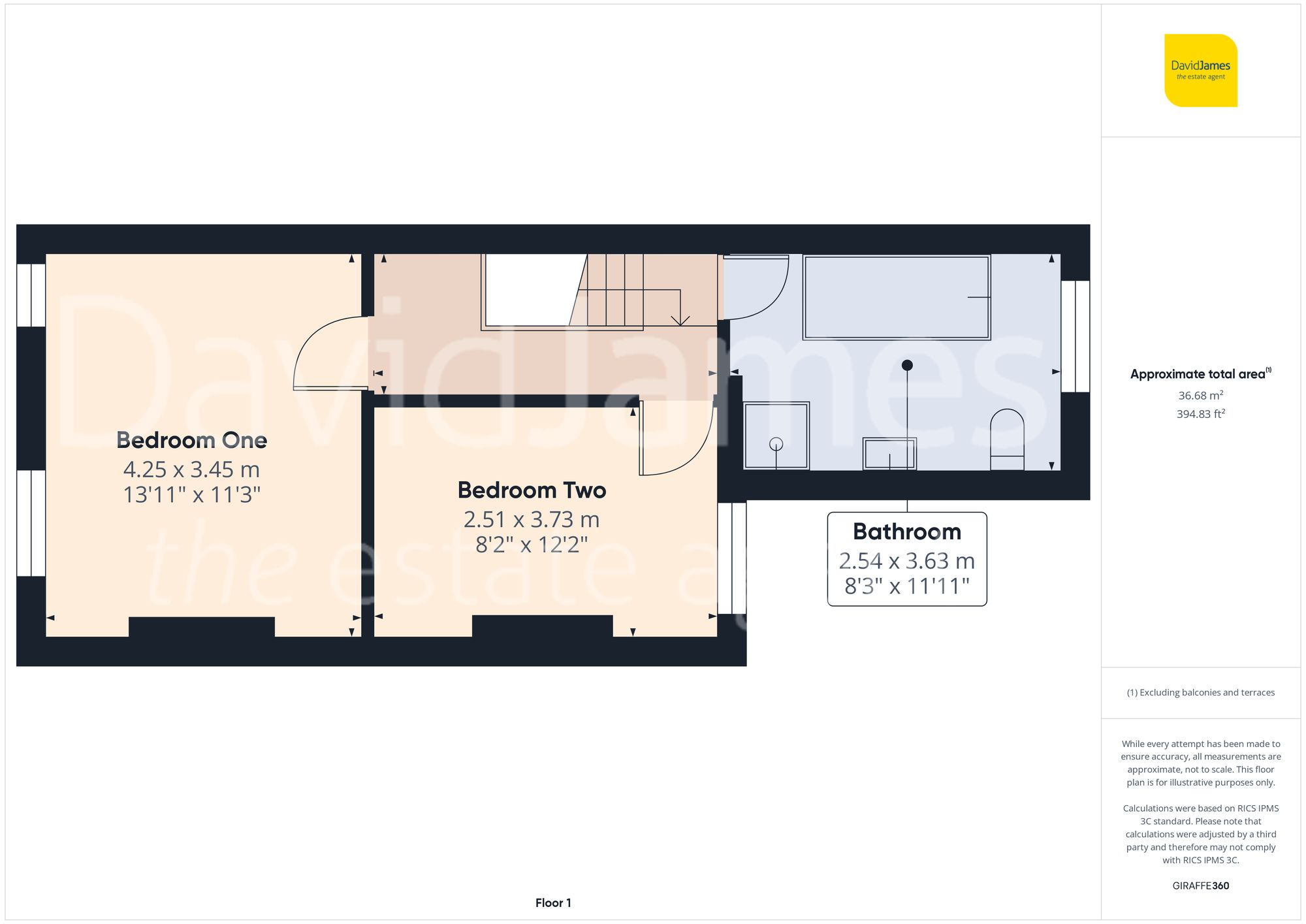 Floorplan for Priory Road, Gedling, Nottingham