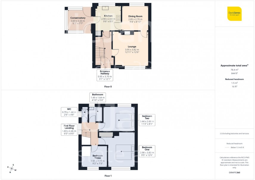 Floorplan for Surgeys Lane, Arnold, Nottingham