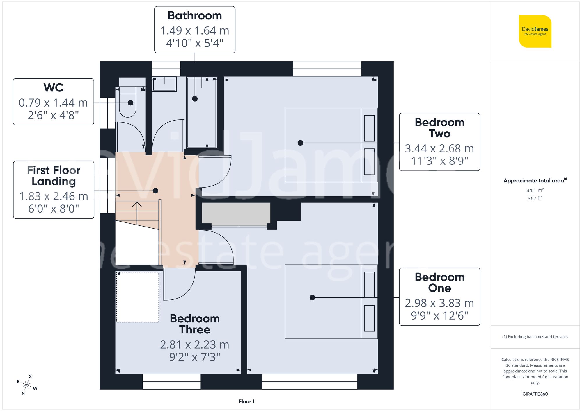 Floorplan for Surgeys Lane, Arnold, Nottingham