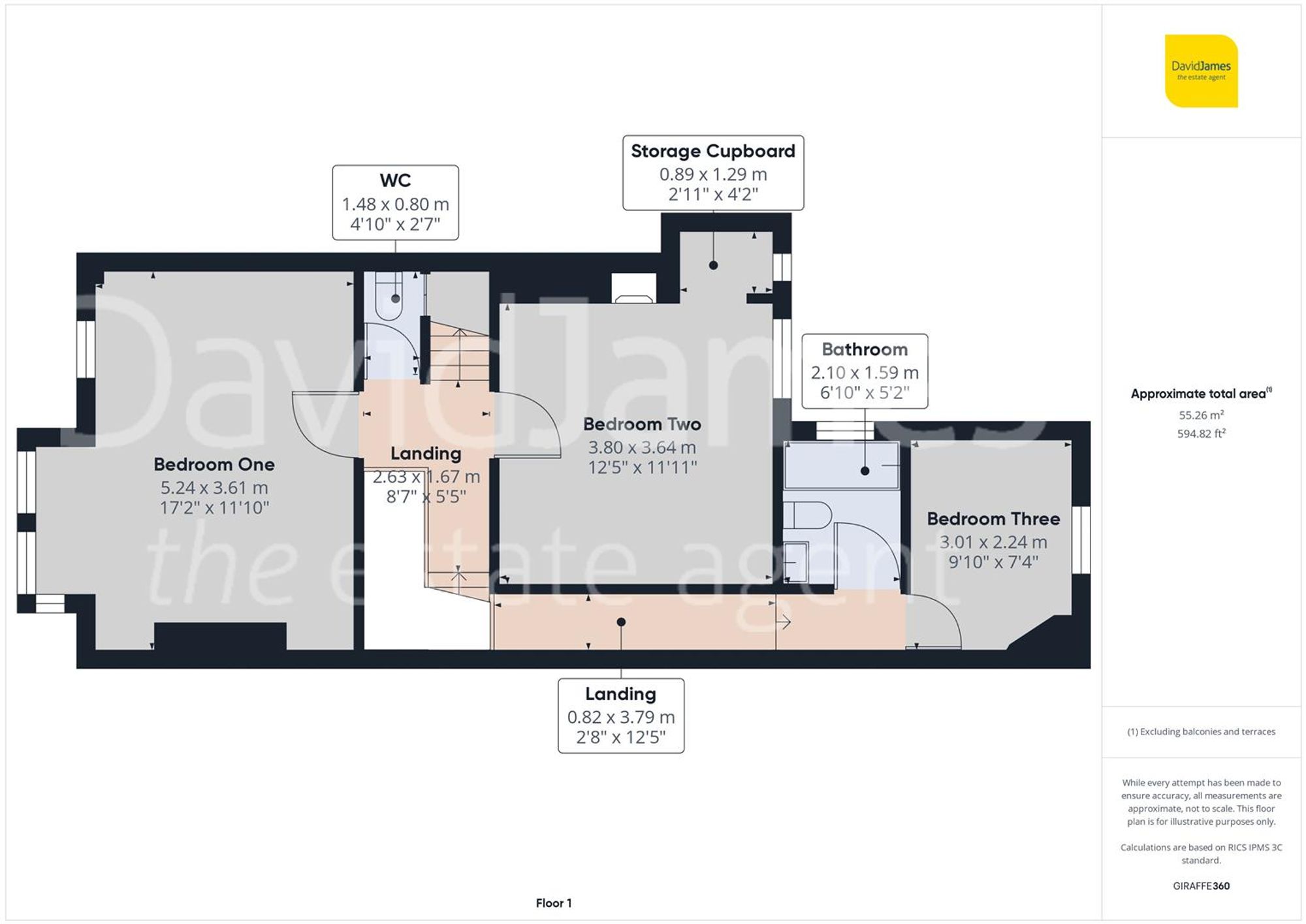 Floorplan for Waldeck Road, Carrington, Nottingham