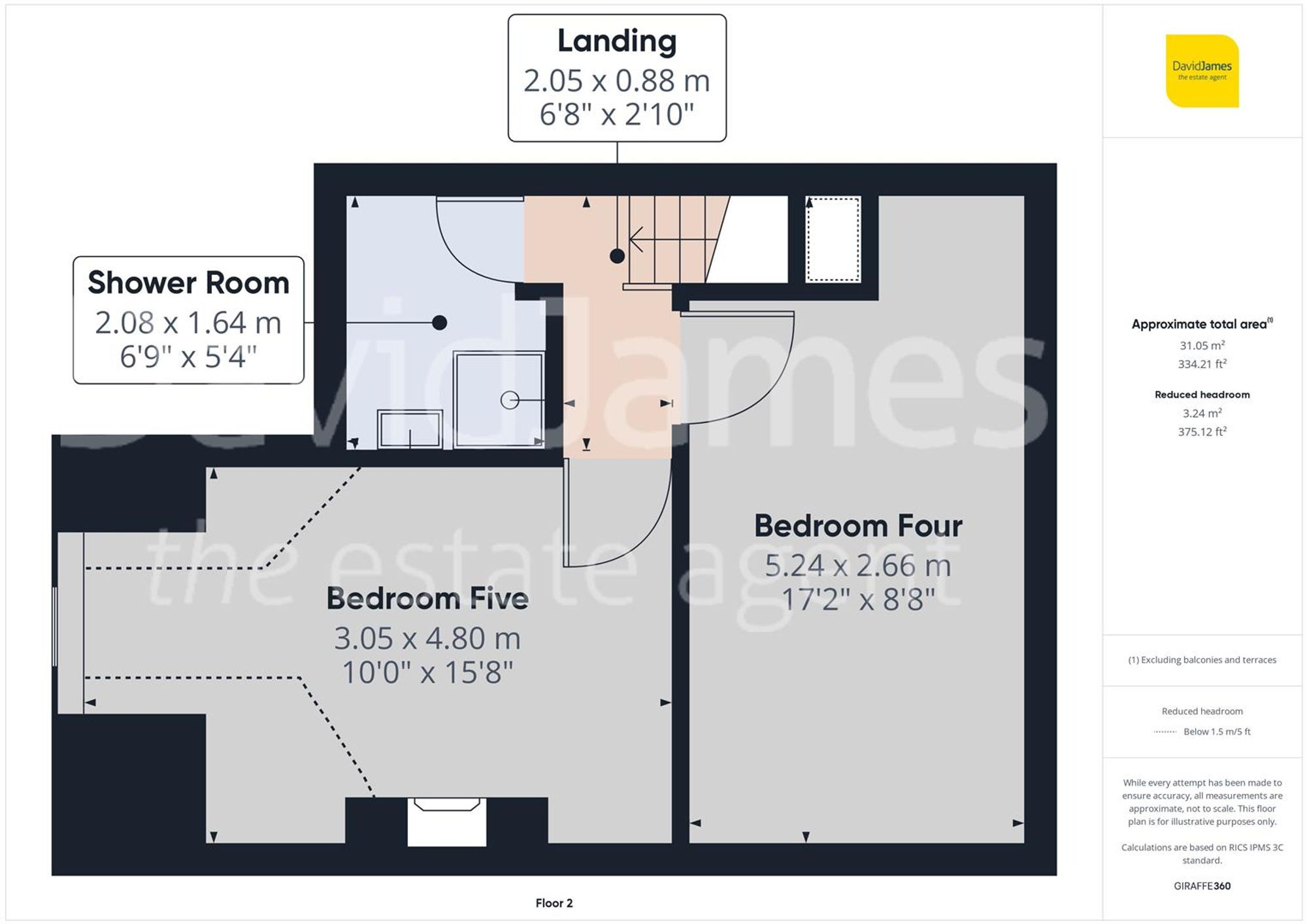 Floorplan for Waldeck Road, Carrington, Nottingham