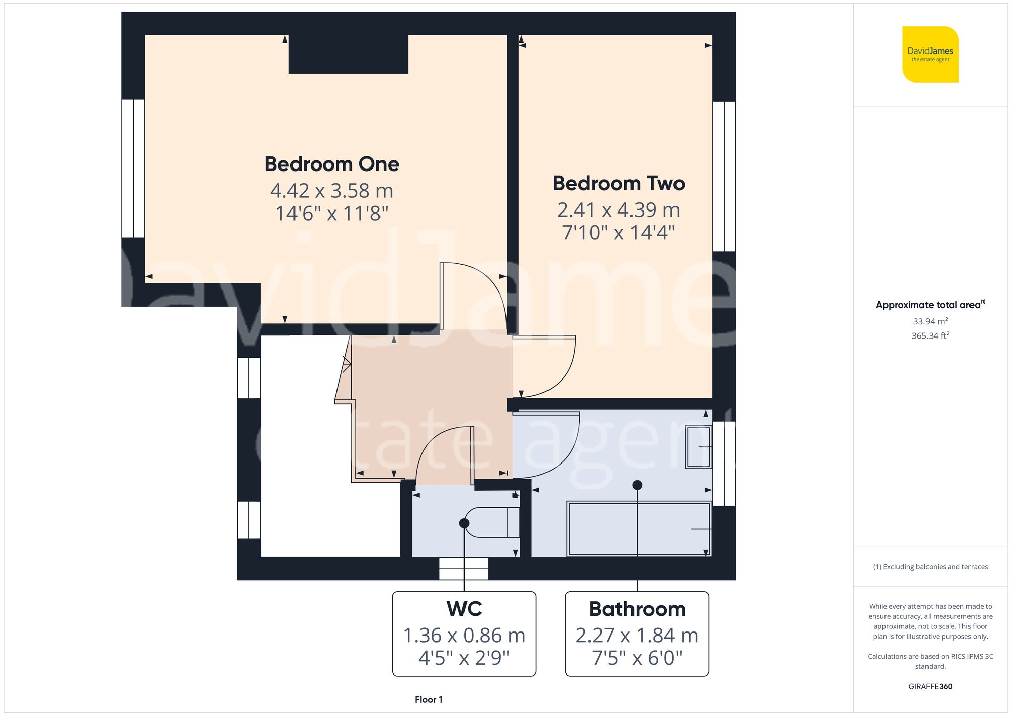 Floorplan for Fraser Road, Carlton, Nottingham
