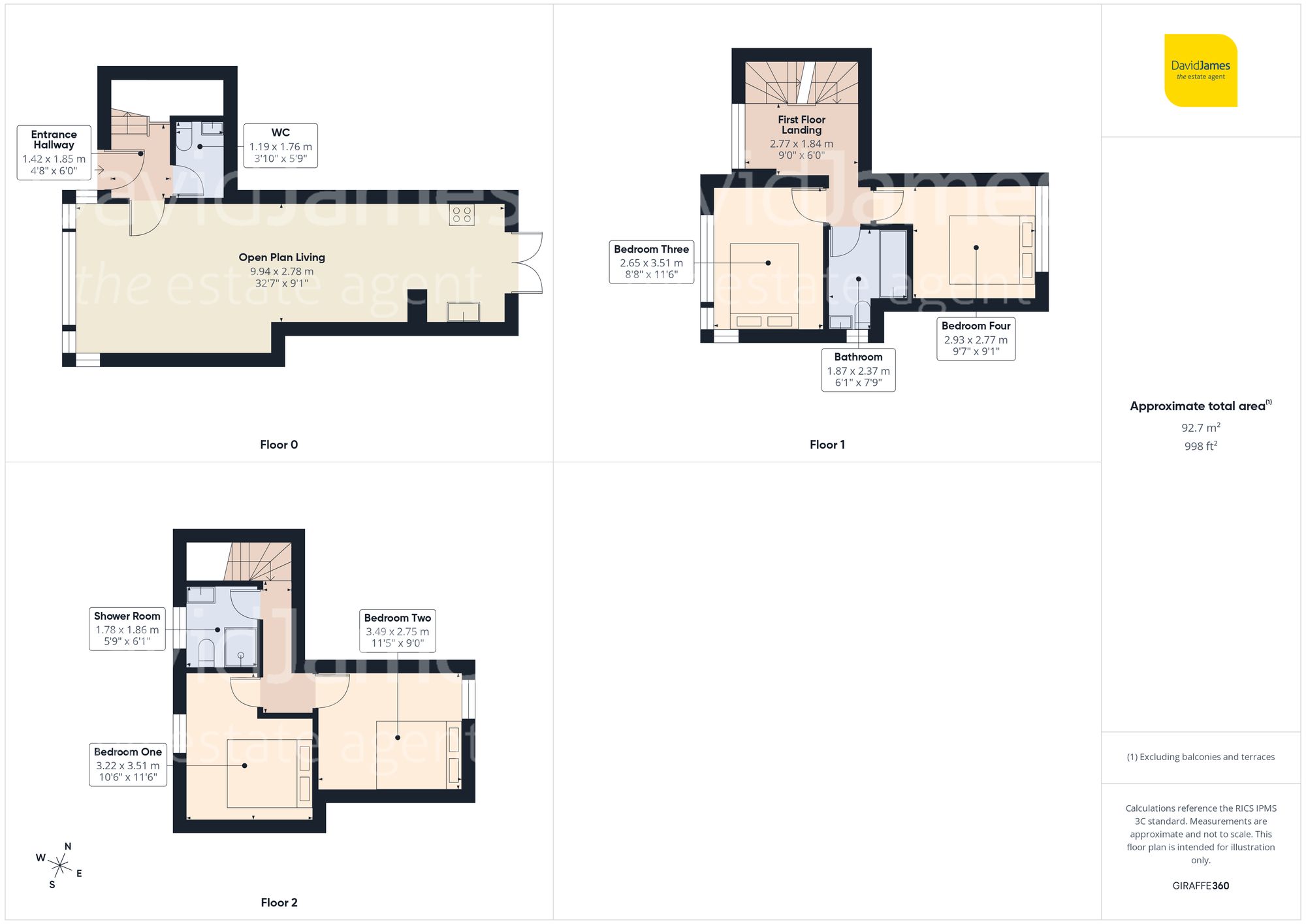 Floorplan for Edwards Lane, Nottingham