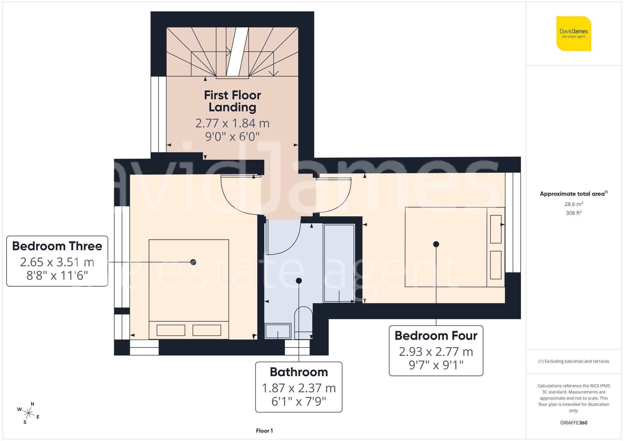 Floorplan for Edwards Lane, Nottingham