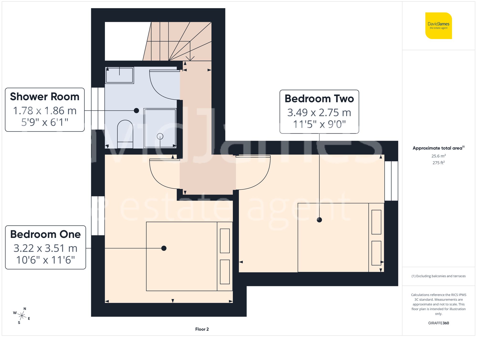 Floorplan for Edwards Lane, Nottingham