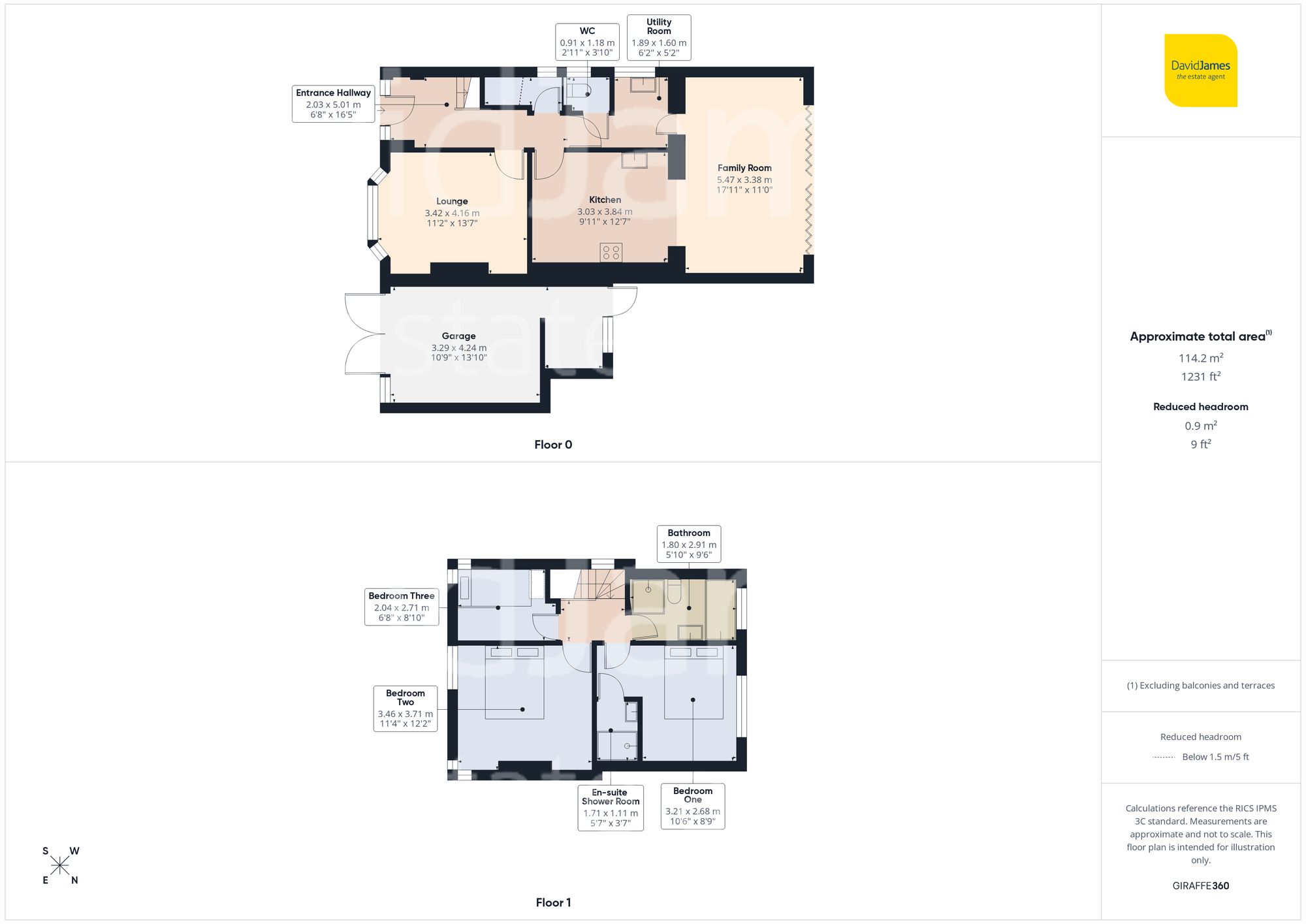 Floorplan for Marshall Hill Drive, Mapperley, Nottingham