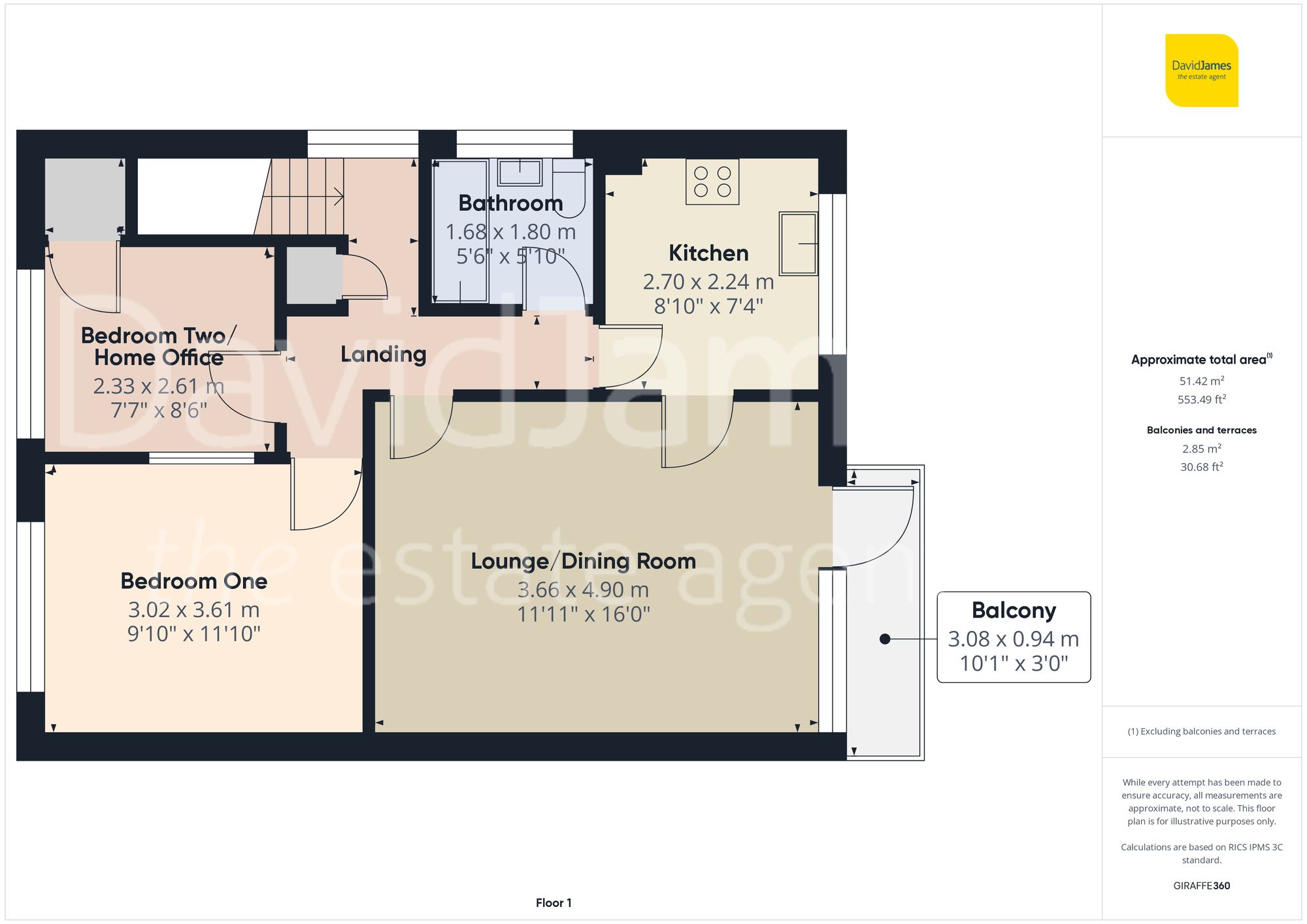 Floorplan for Thoresby Avenue, Gedling, Nottingham