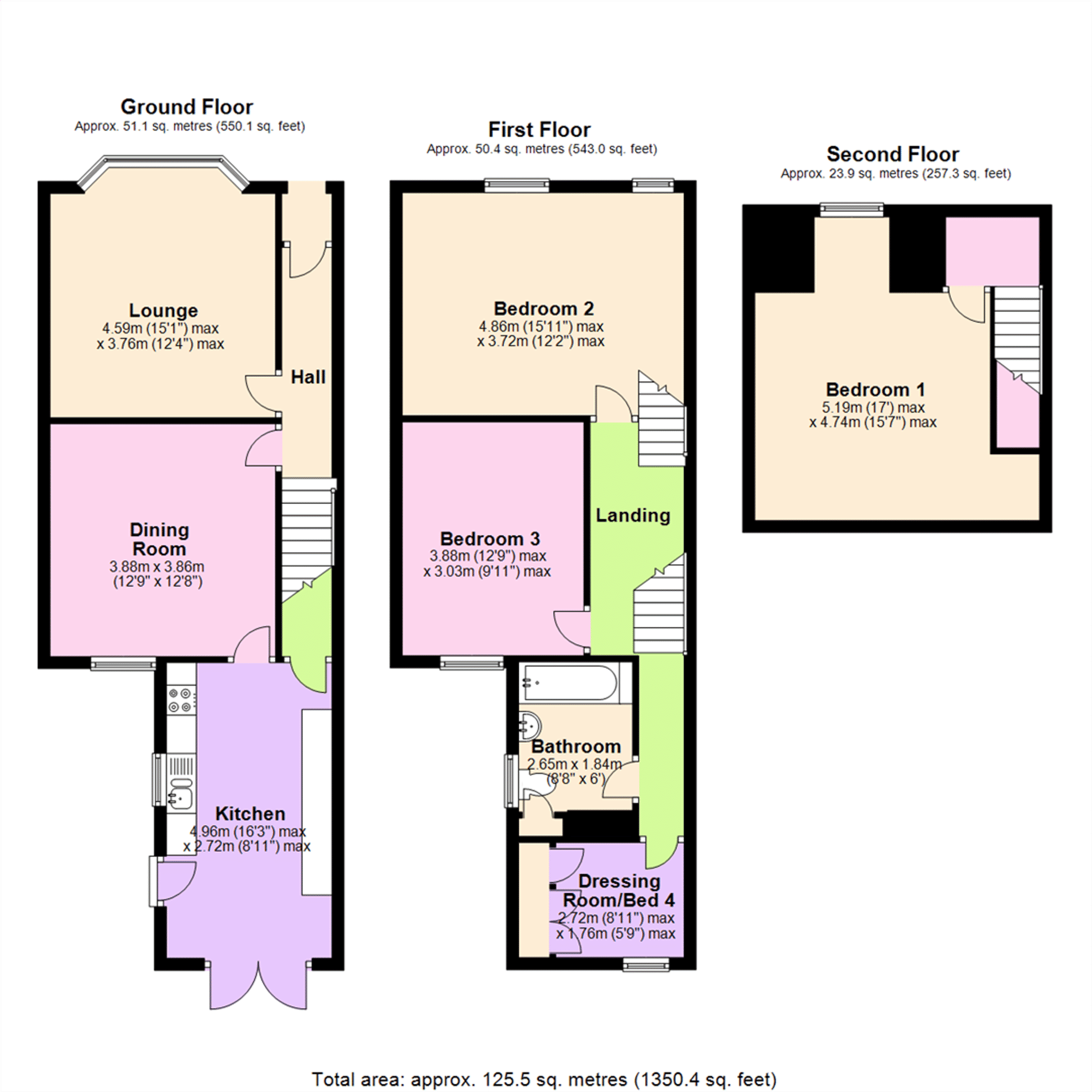 Floorplan for Ashwell Street, Netherfield, Nottingham