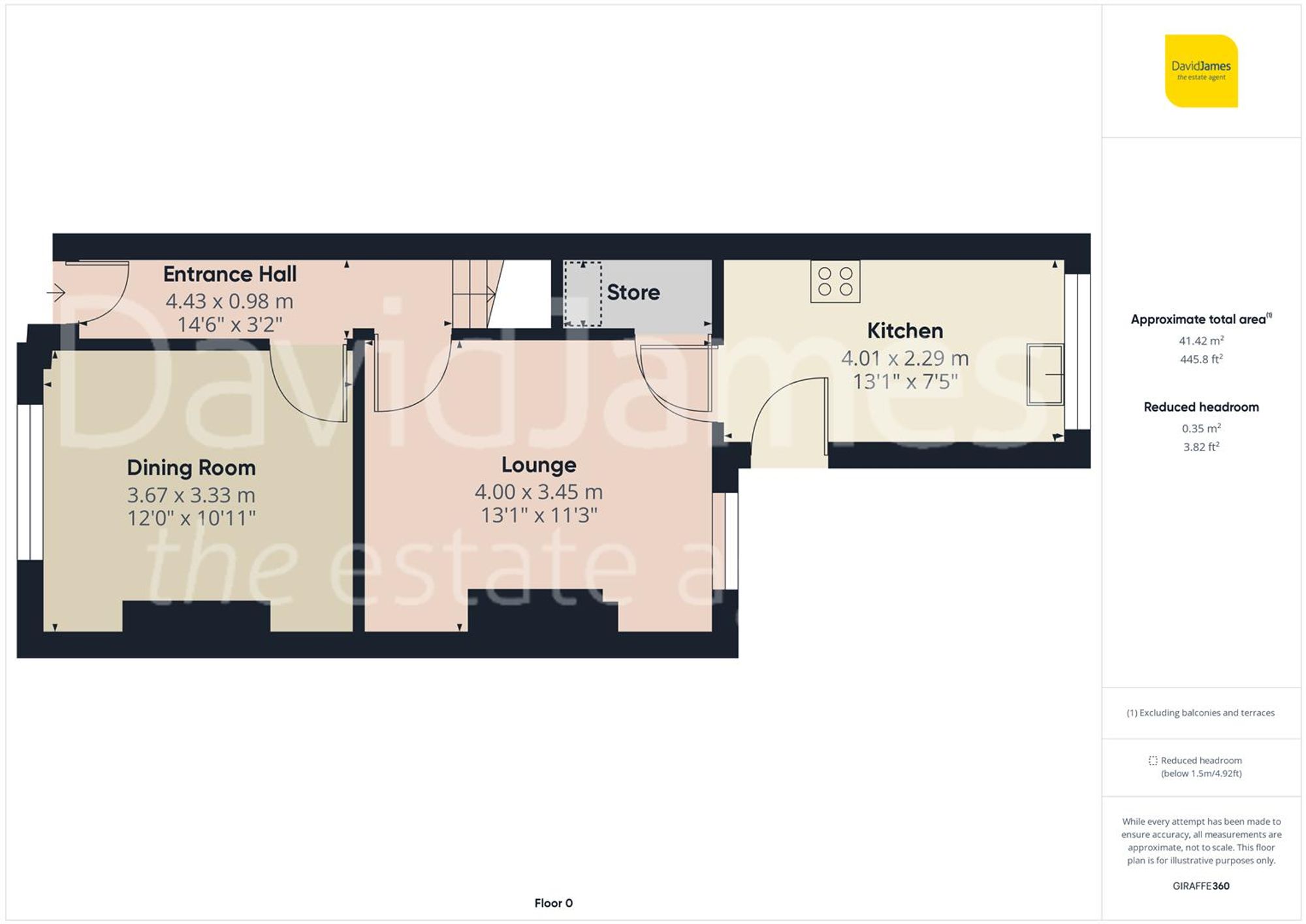 Floorplan for Chaworth Road, Colwick, Nottingham