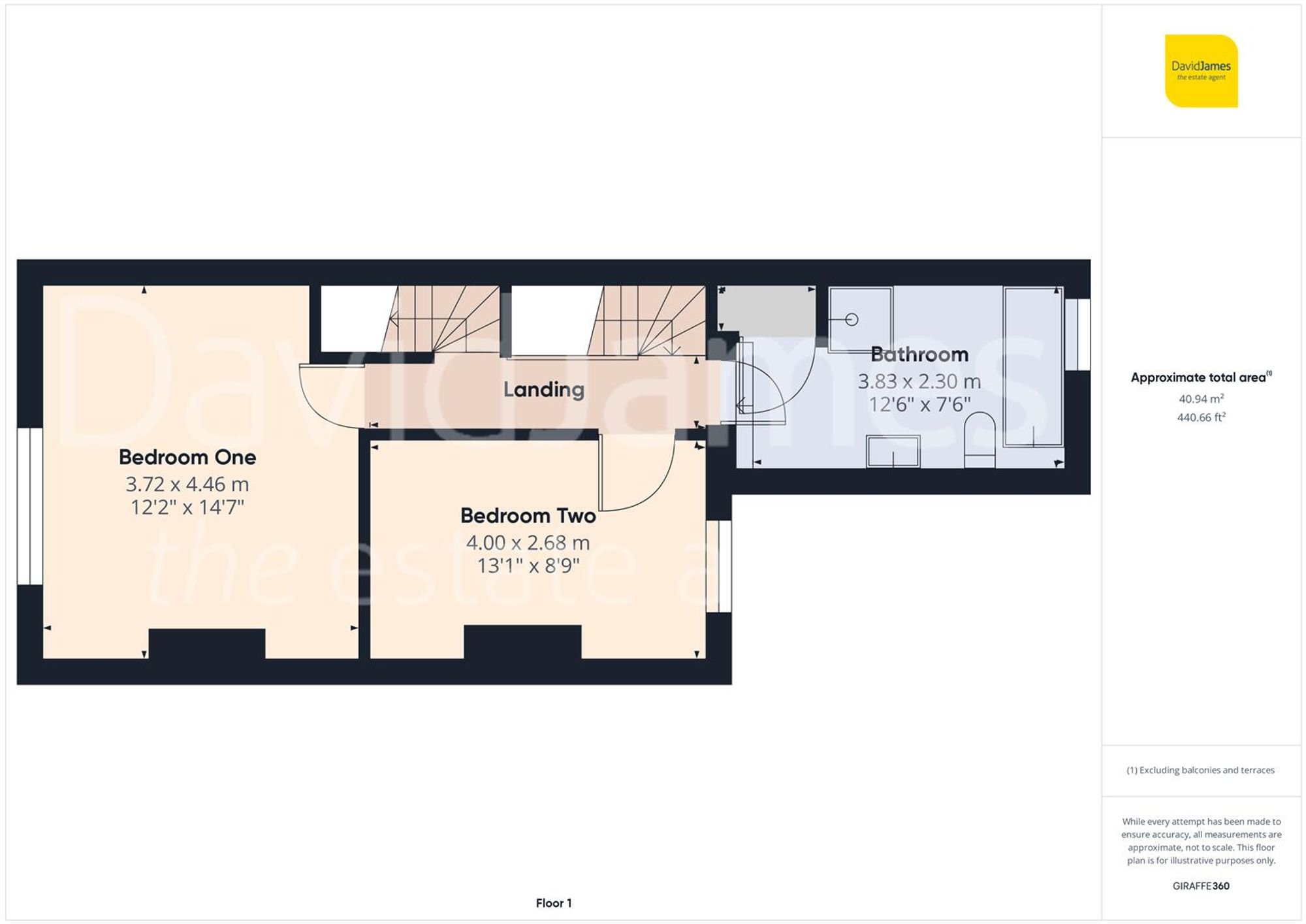 Floorplan for Chaworth Road, Colwick, Nottingham